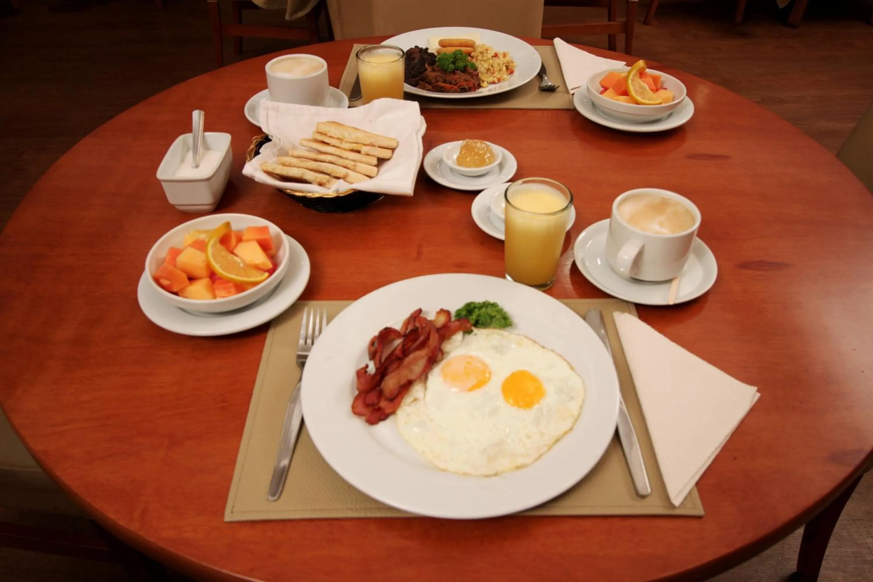 Food and drinks in Hotel CCT Caracas