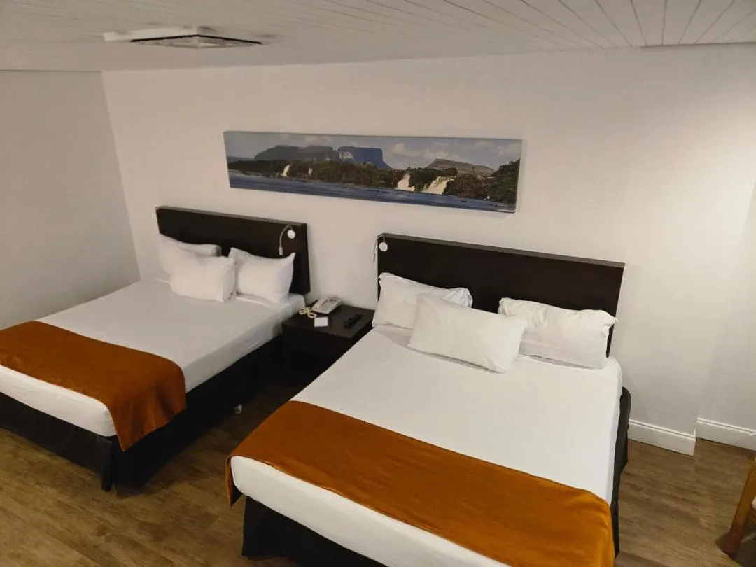 Bed in Hotel CCT Caracas