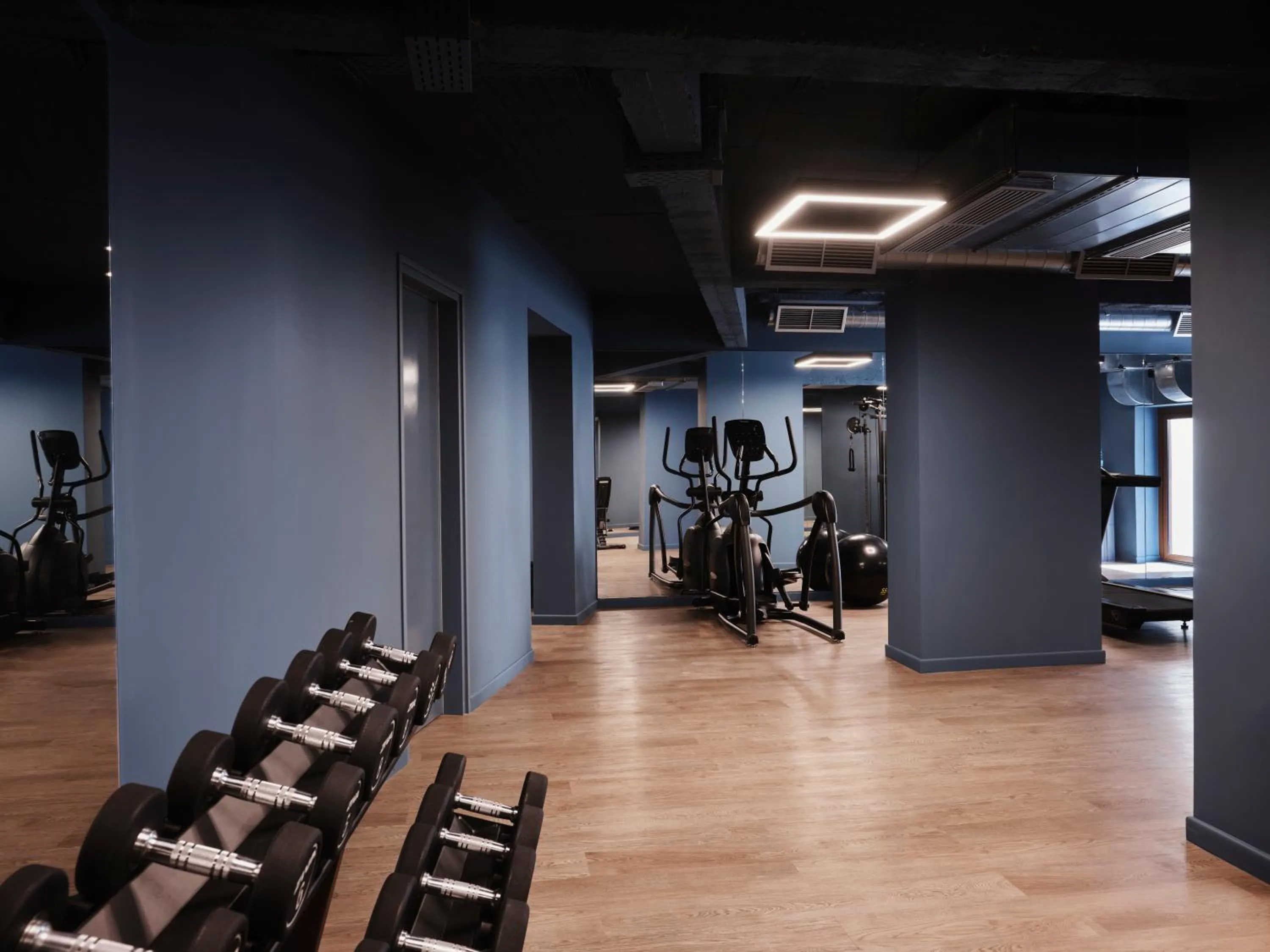 Fitness centre/facilities in Doryssa Lithos Hotel