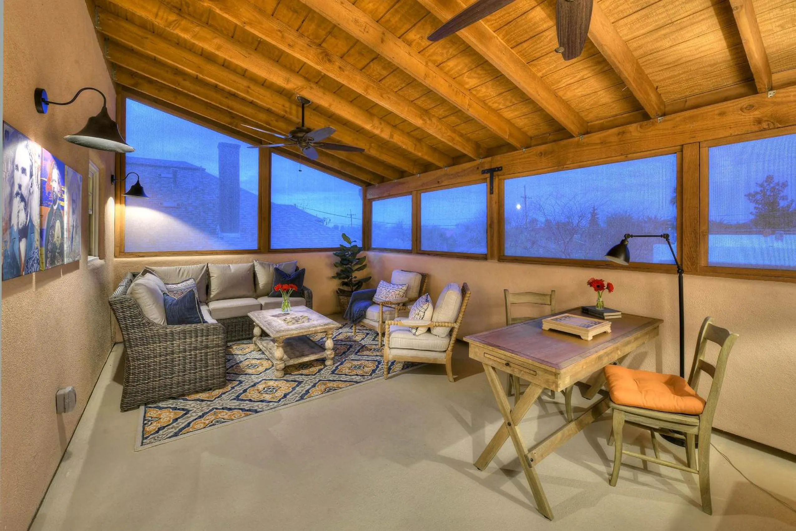 Seating area in Armory Park Inn