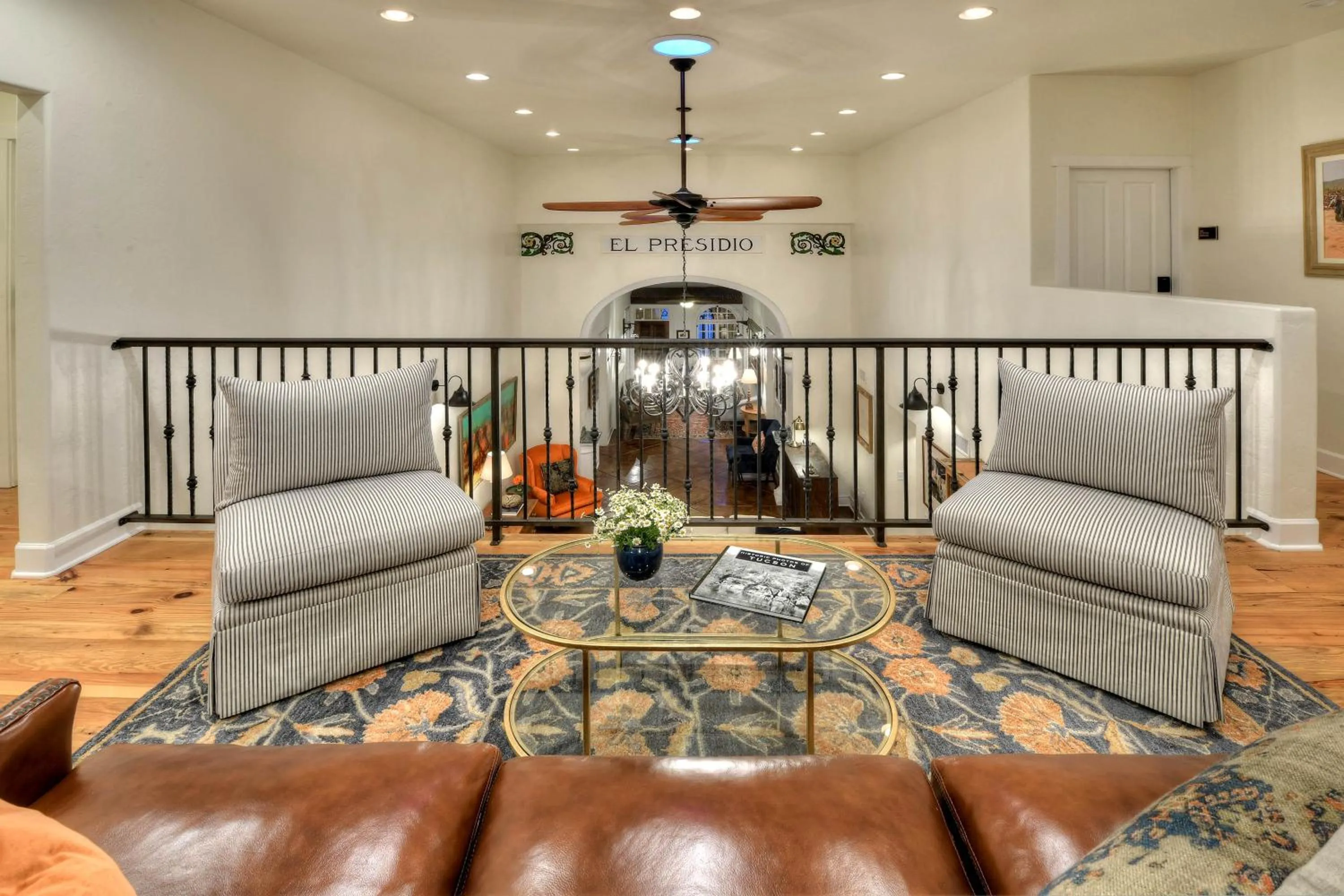 Seating area in Armory Park Inn