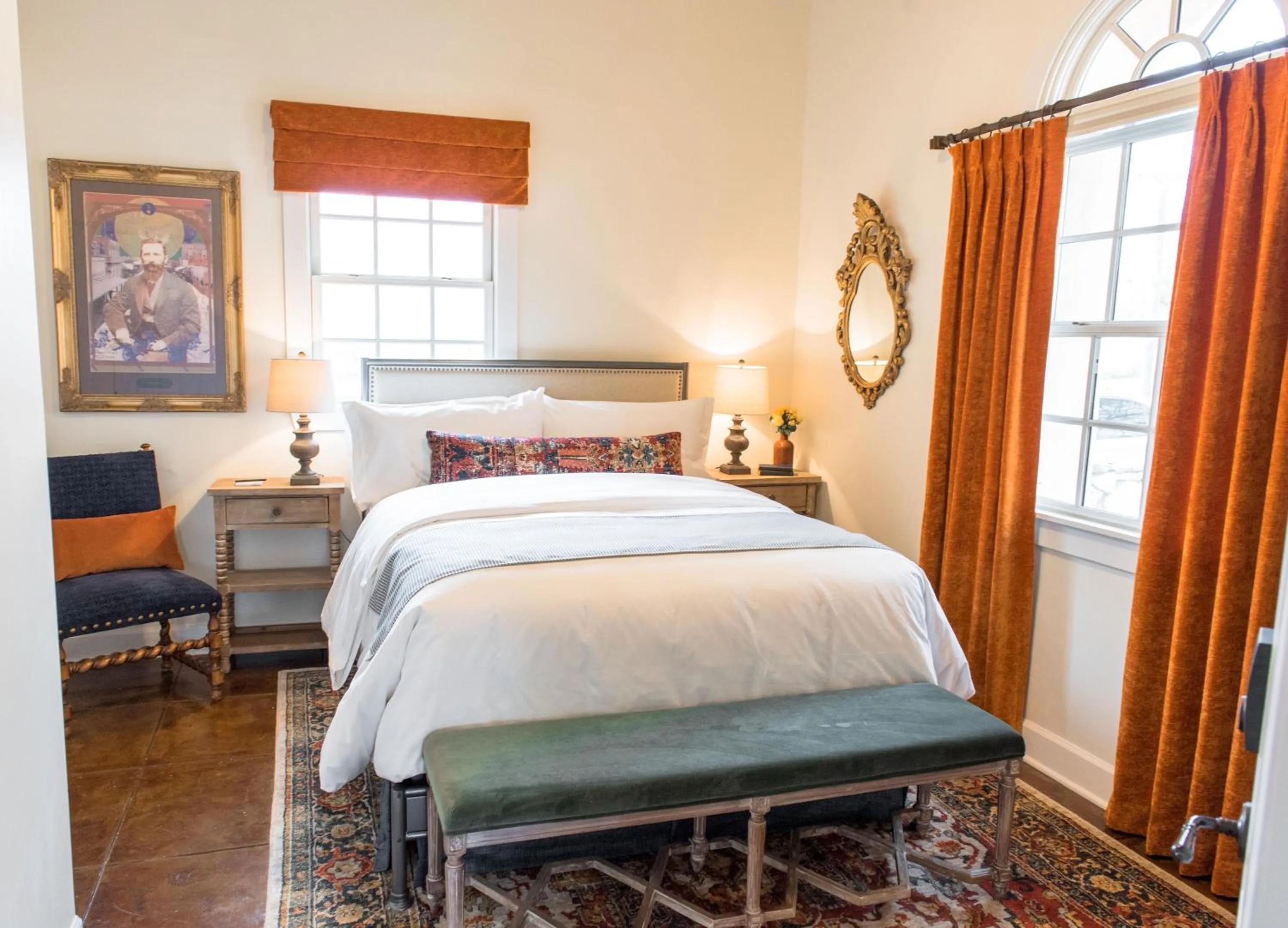 Bed in Armory Park Inn