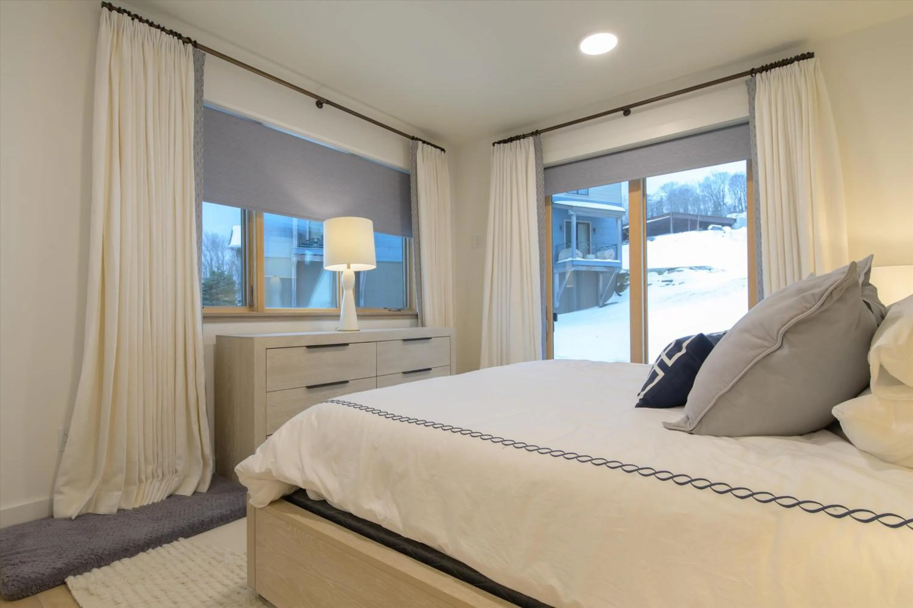 Bed in Okemo Mountain Lodging by Vail Resorts
