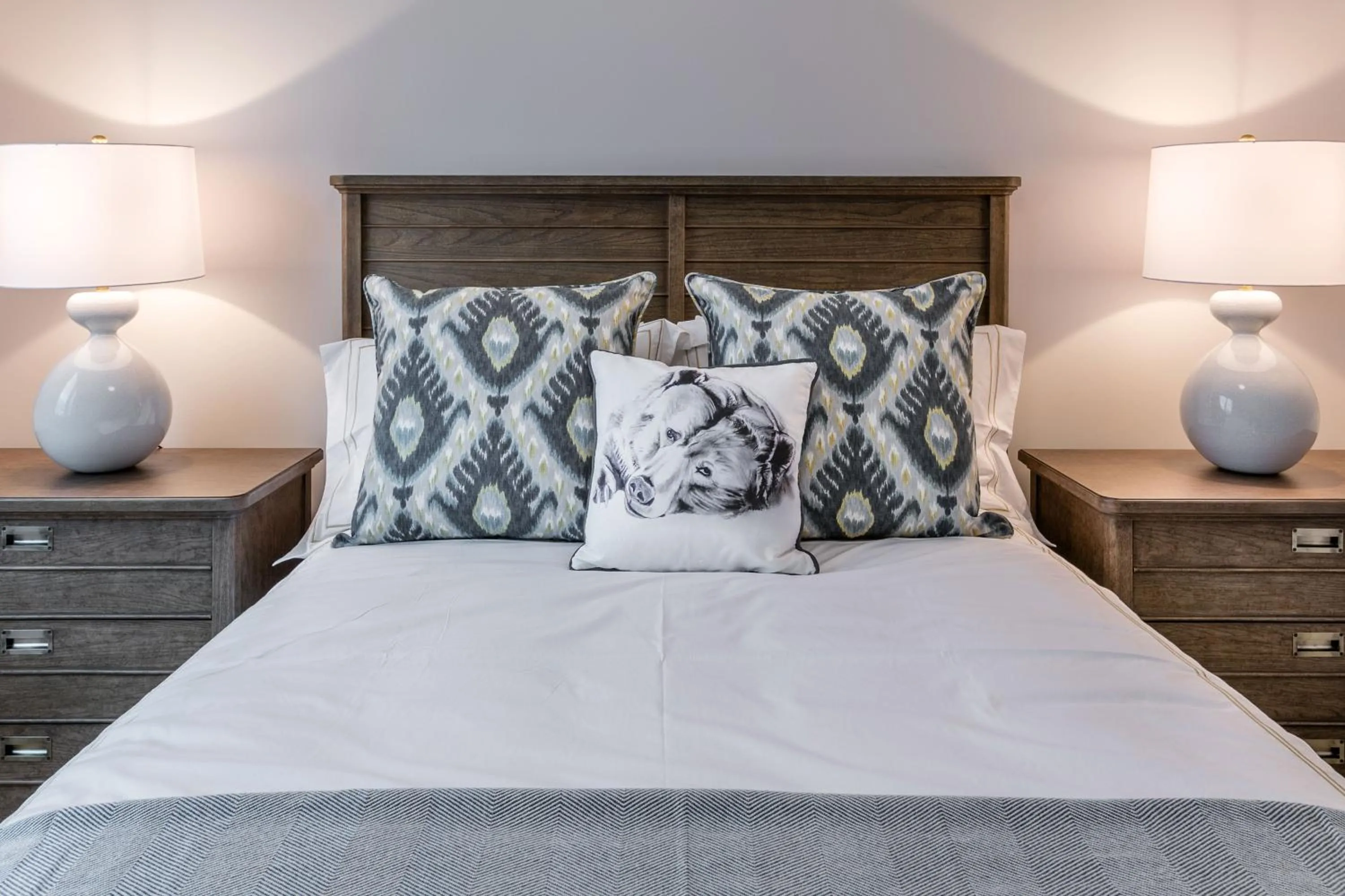 Bed in Okemo Mountain Lodging by Vail Resorts