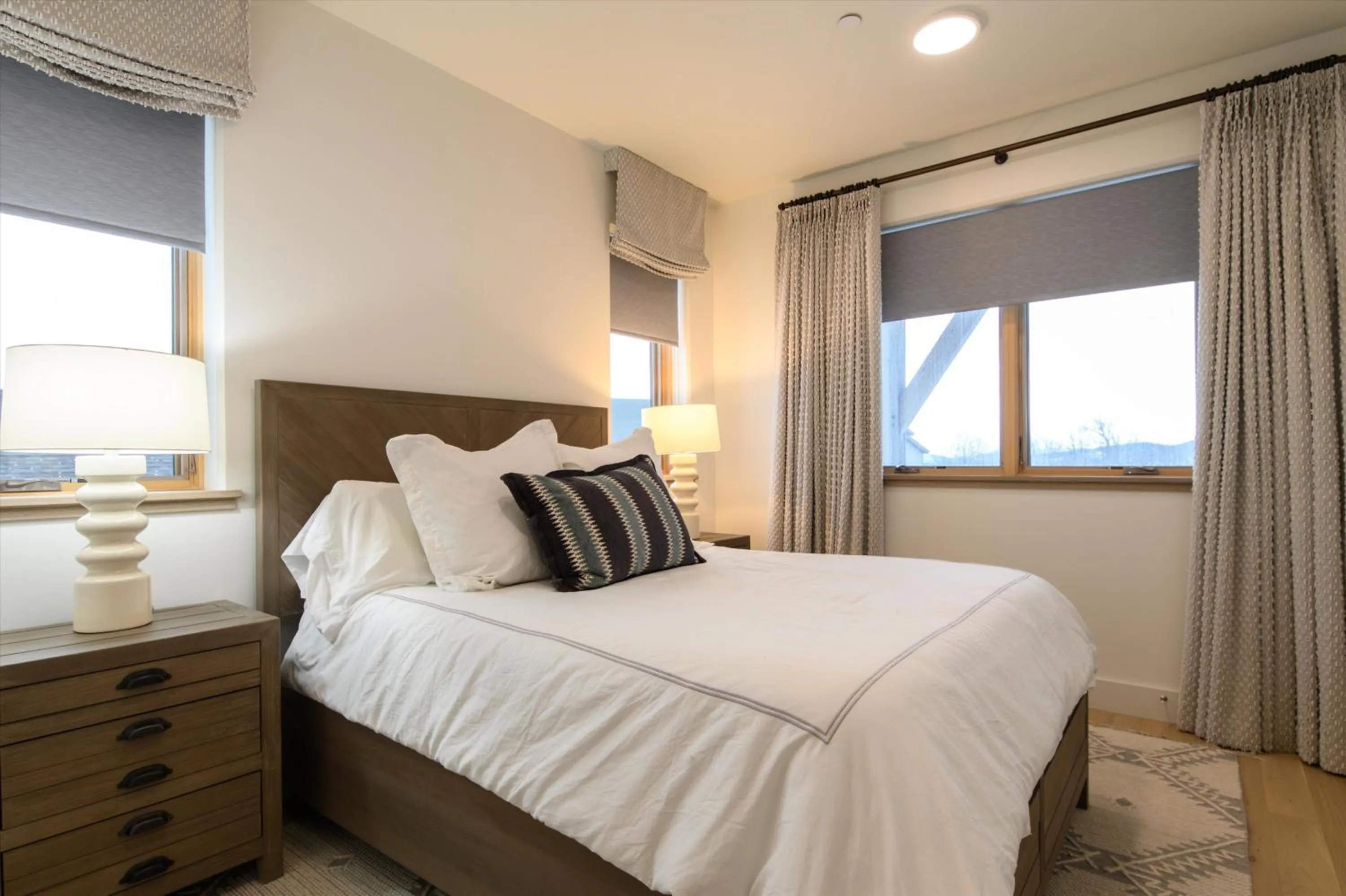 Bed in Okemo Mountain Lodging by Vail Resorts