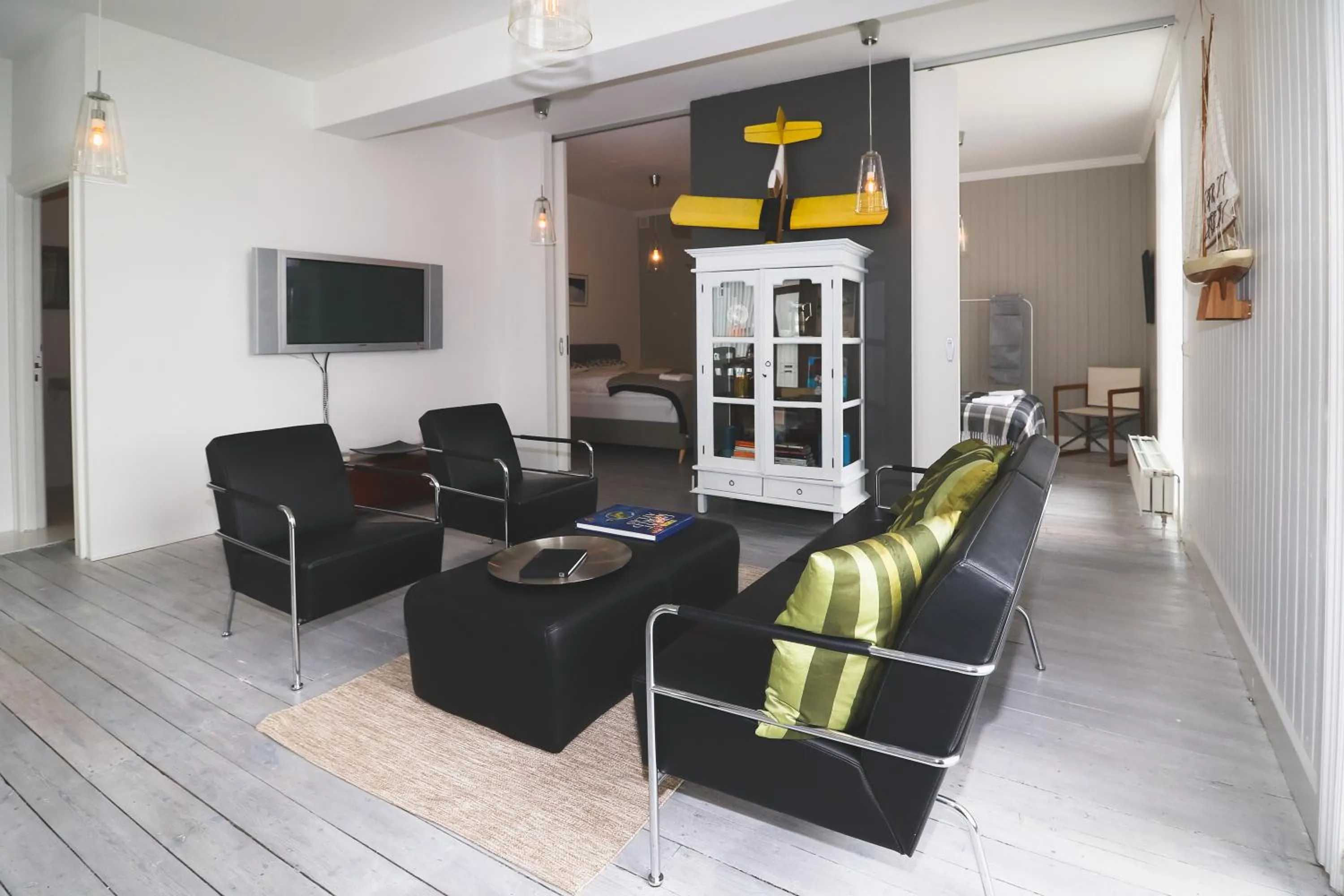 Living room in Hoepfner and Tulinius Historical Houses