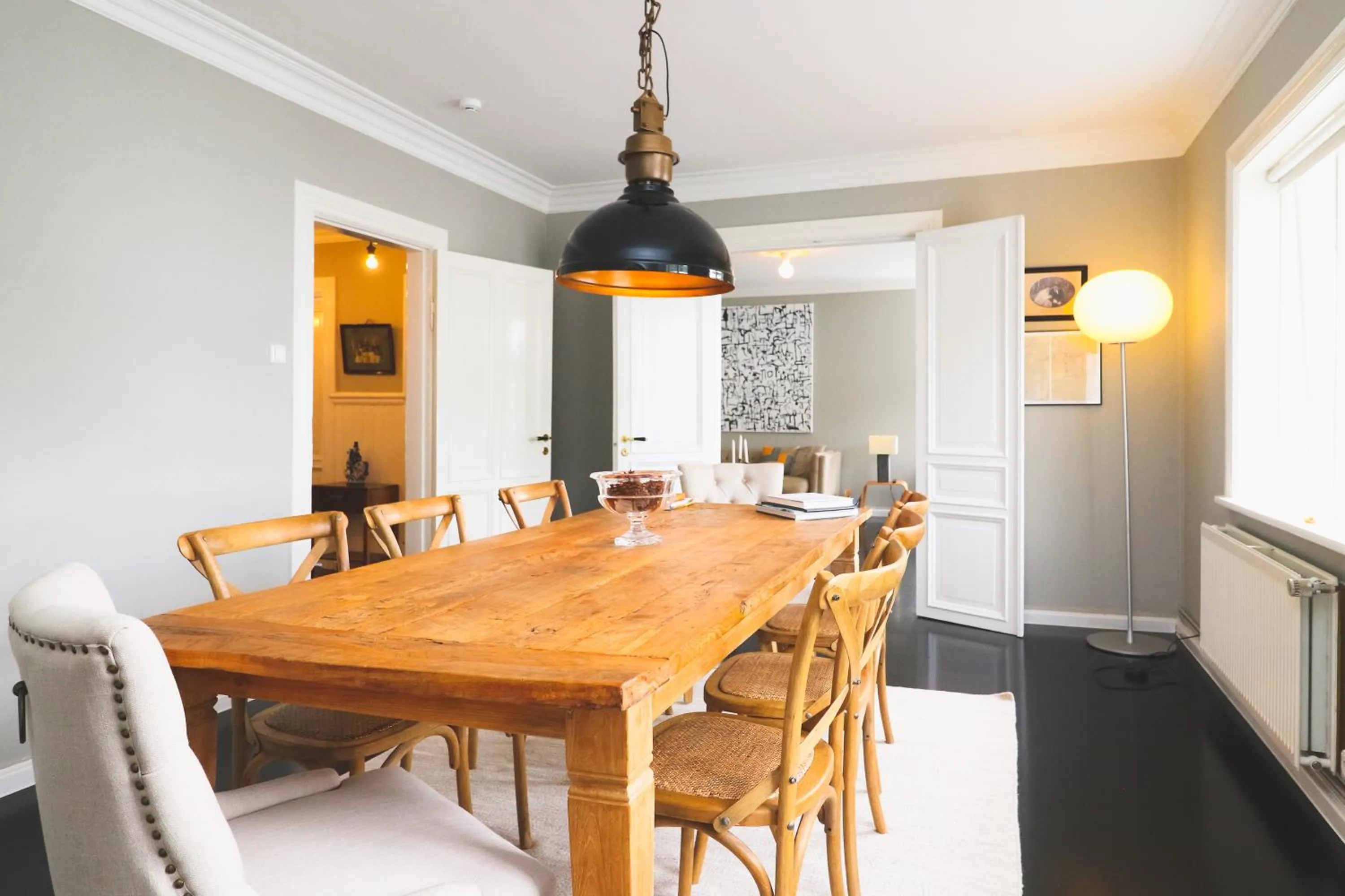 Dining area in Hoepfner and Tulinius Historical Houses