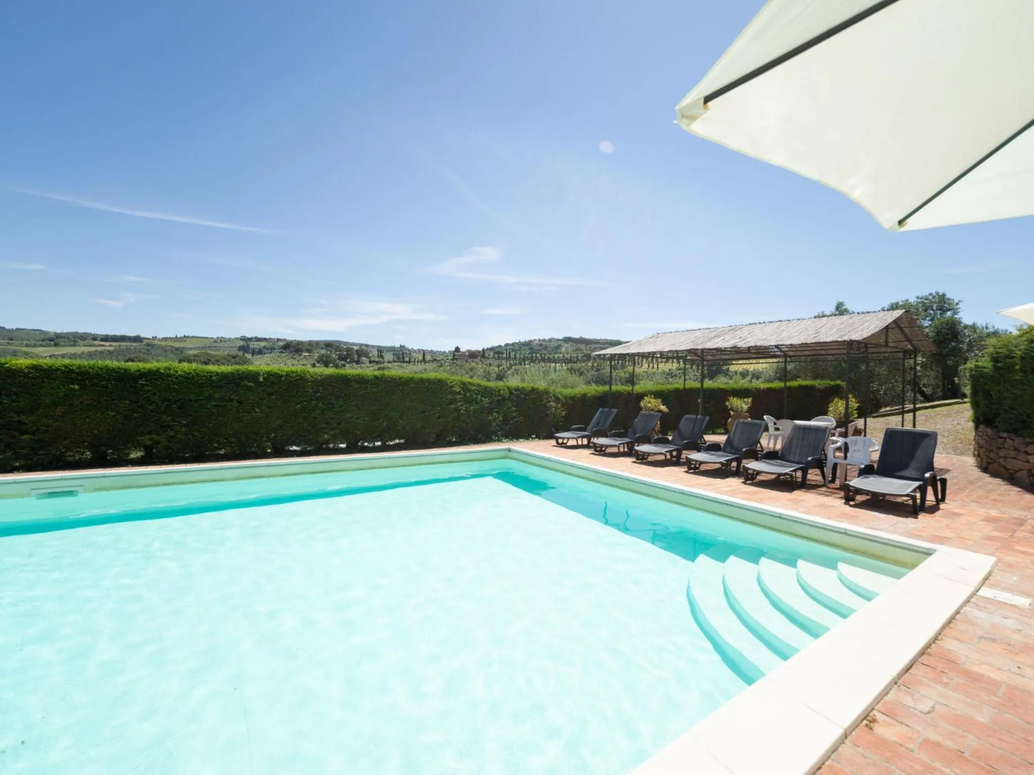 Swimming pool in Apartment Galileo by Interhome