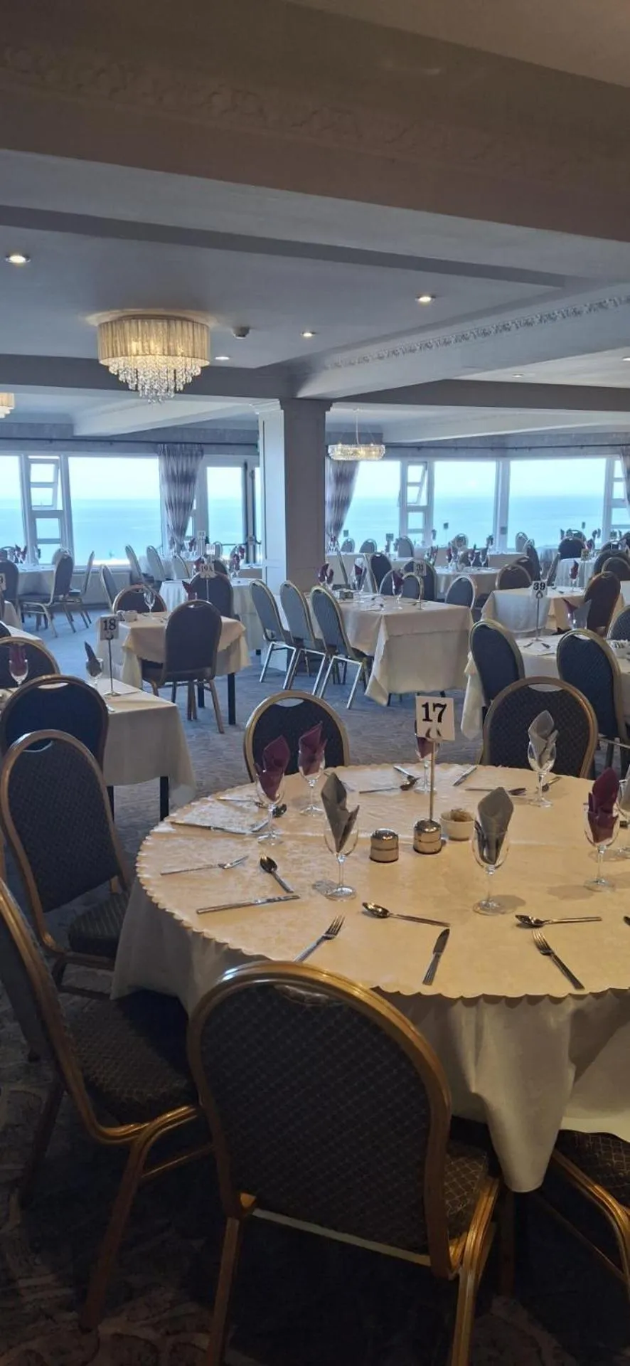 Dining area in Royal Court Hotel
