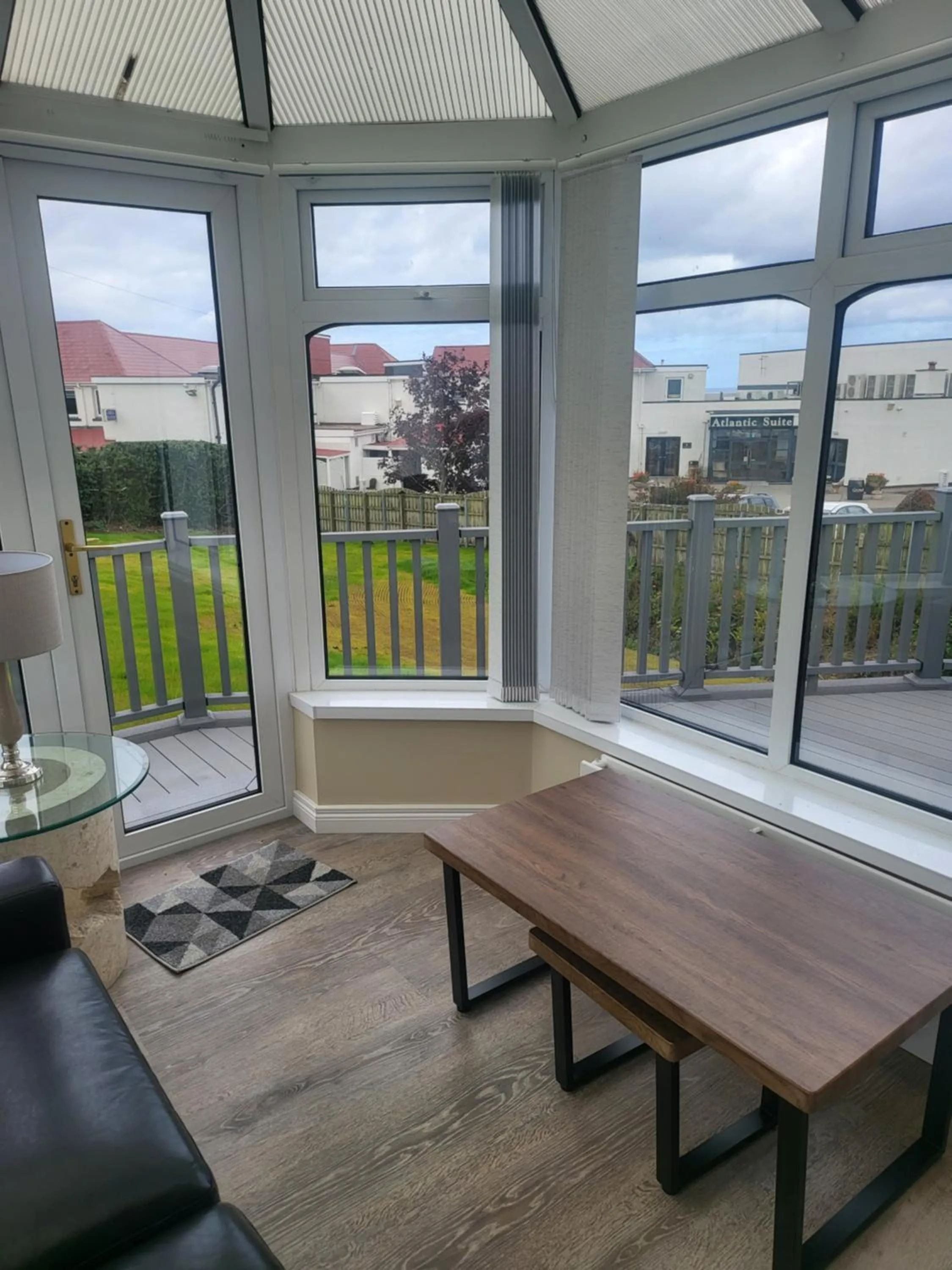 Seating area in Royal Court Hotel