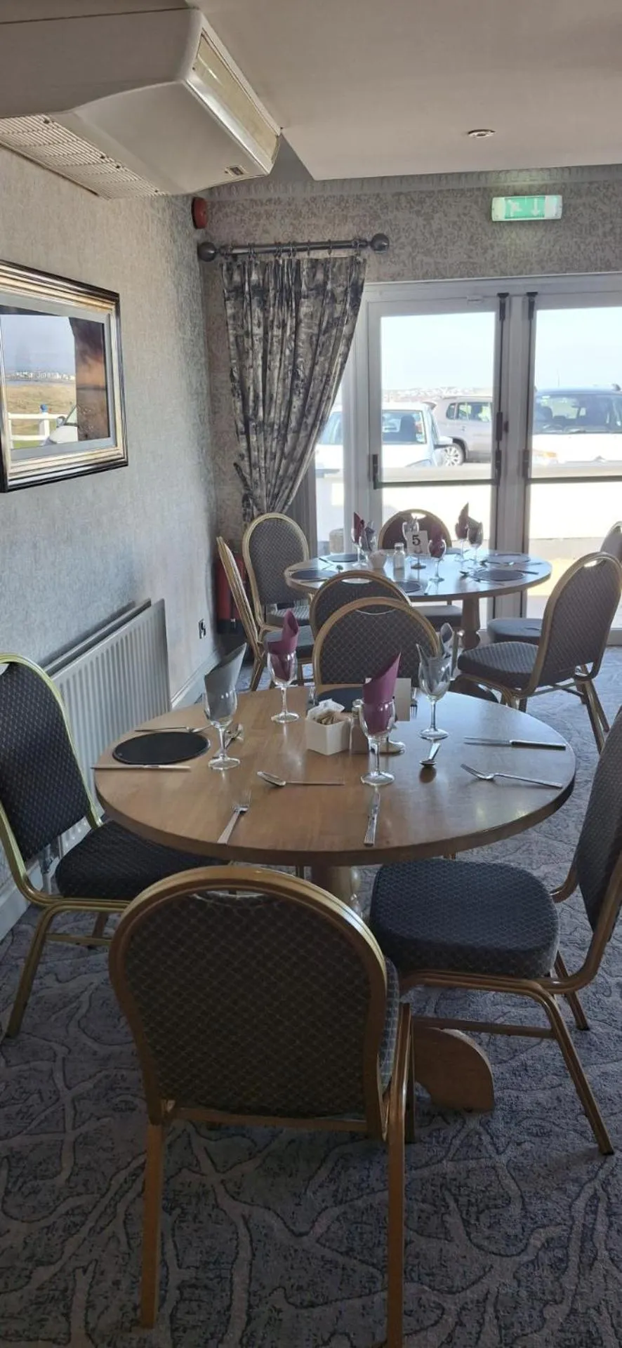 Dining area in Royal Court Hotel