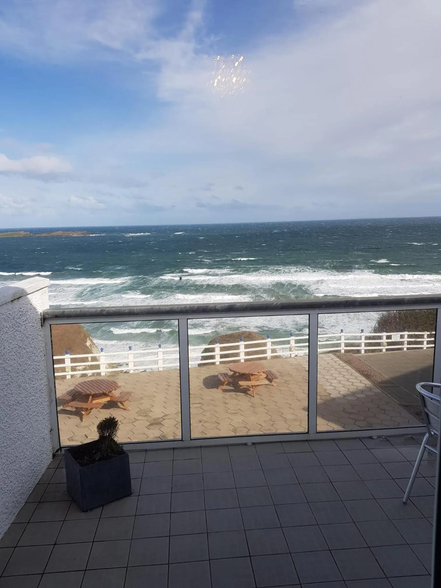 Sea view in Royal Court Hotel