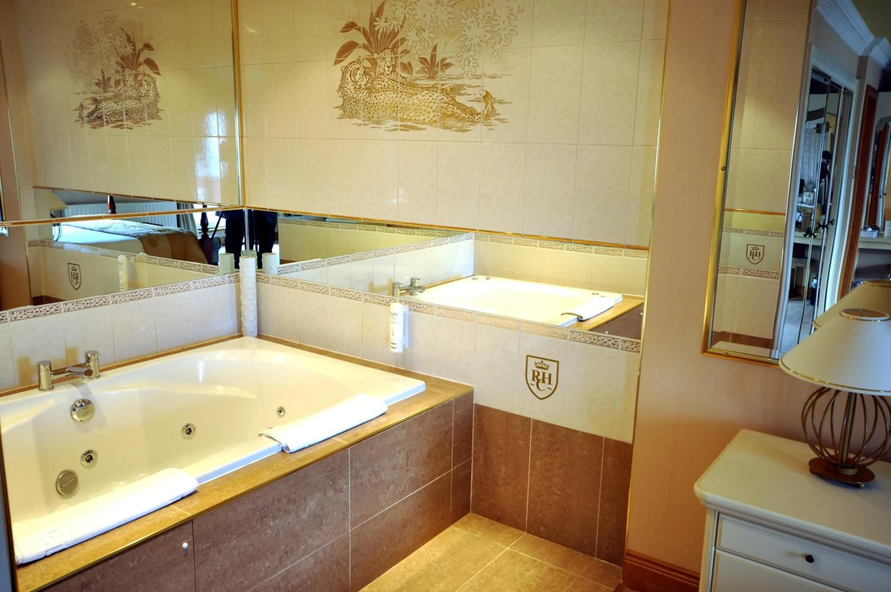 Bathroom in Royal Court Hotel