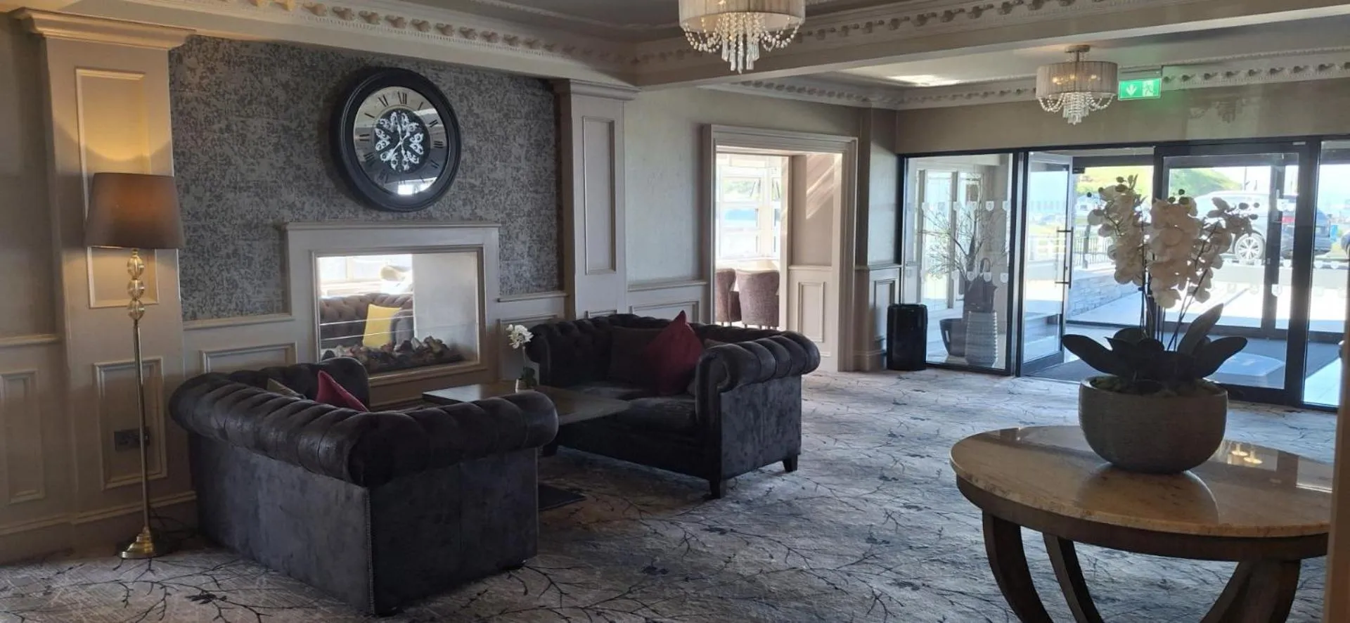 Dining area in Royal Court Hotel