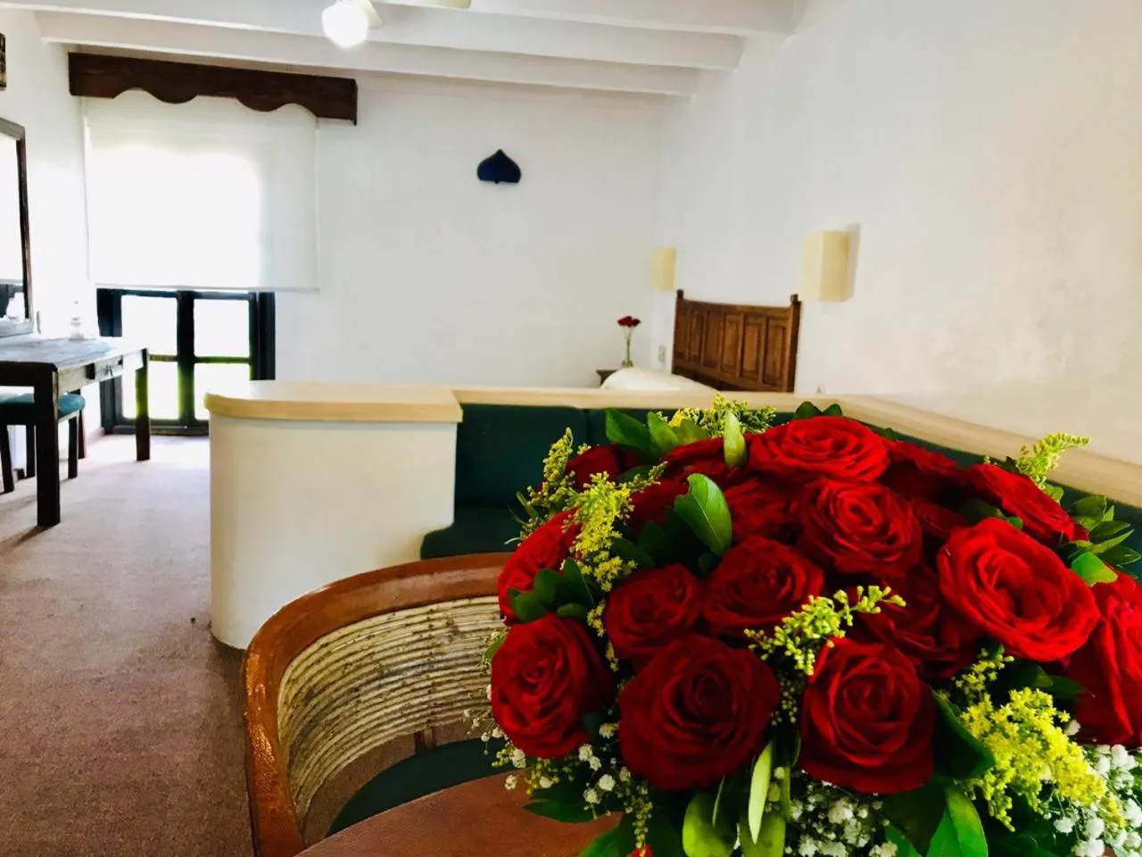 Bedroom in Hotel La Mansión