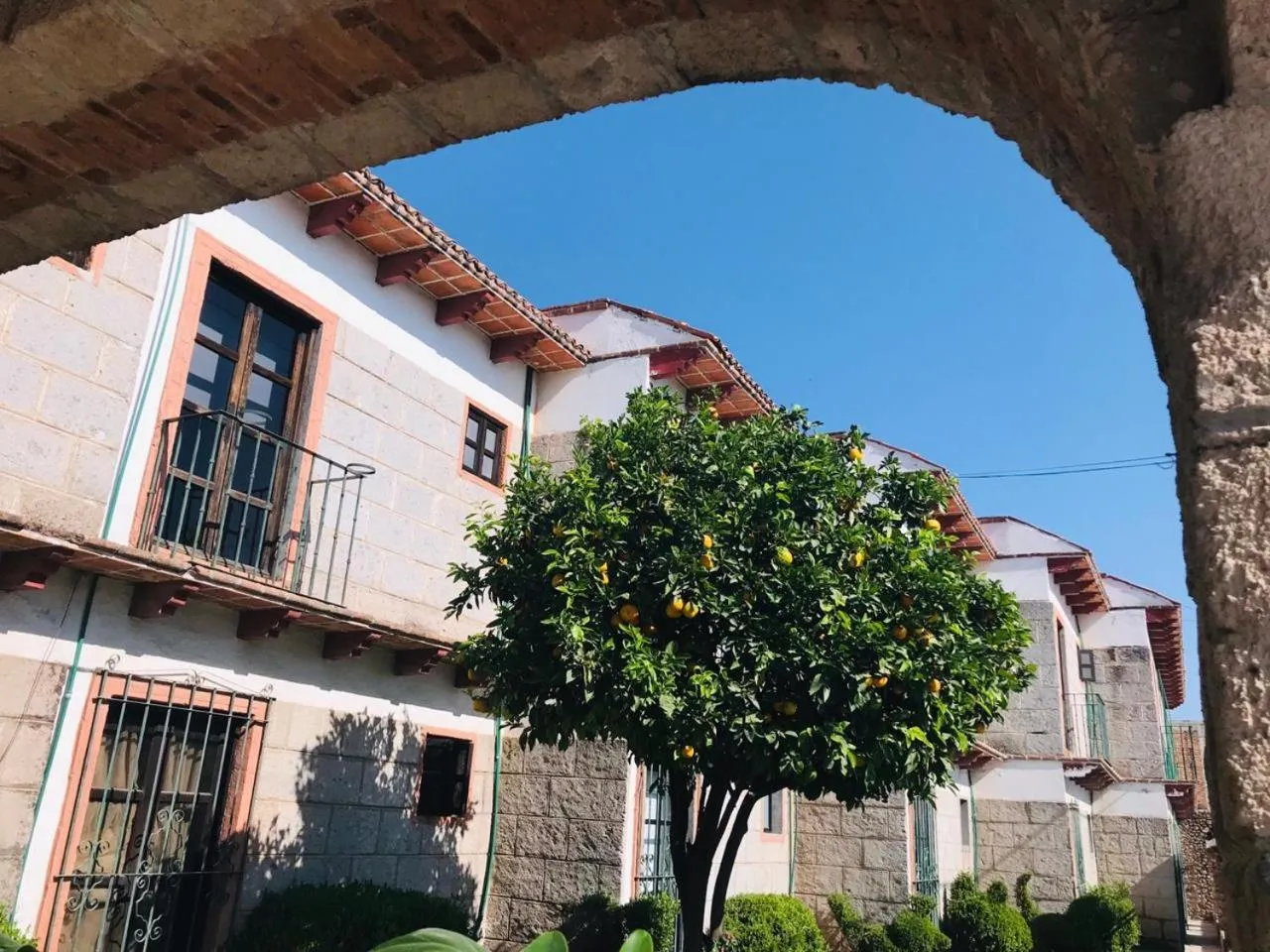 Lobby or reception in Hotel La Mansión