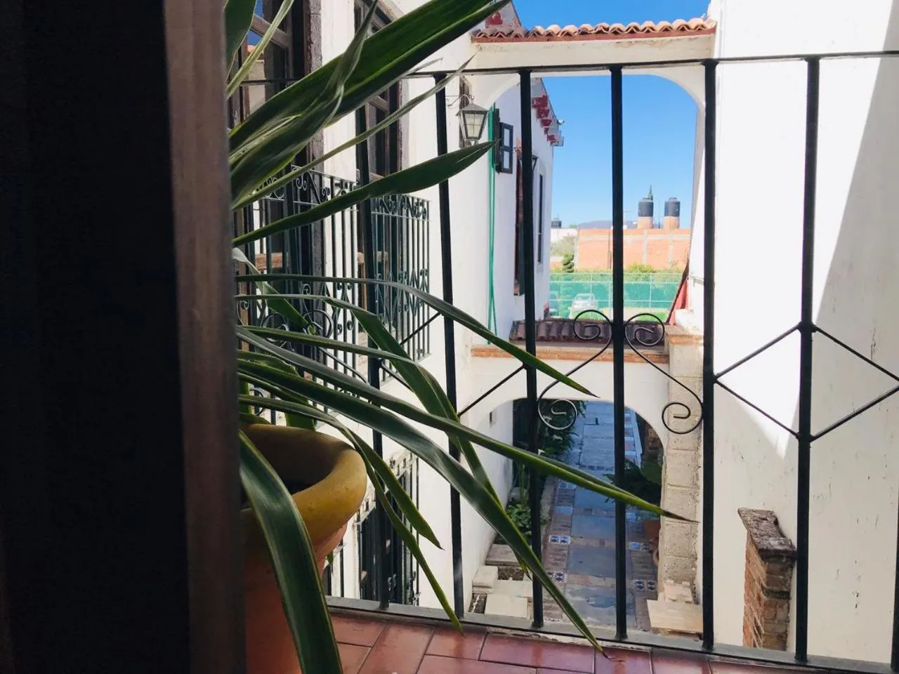Balcony/Terrace in Hotel La Mansión