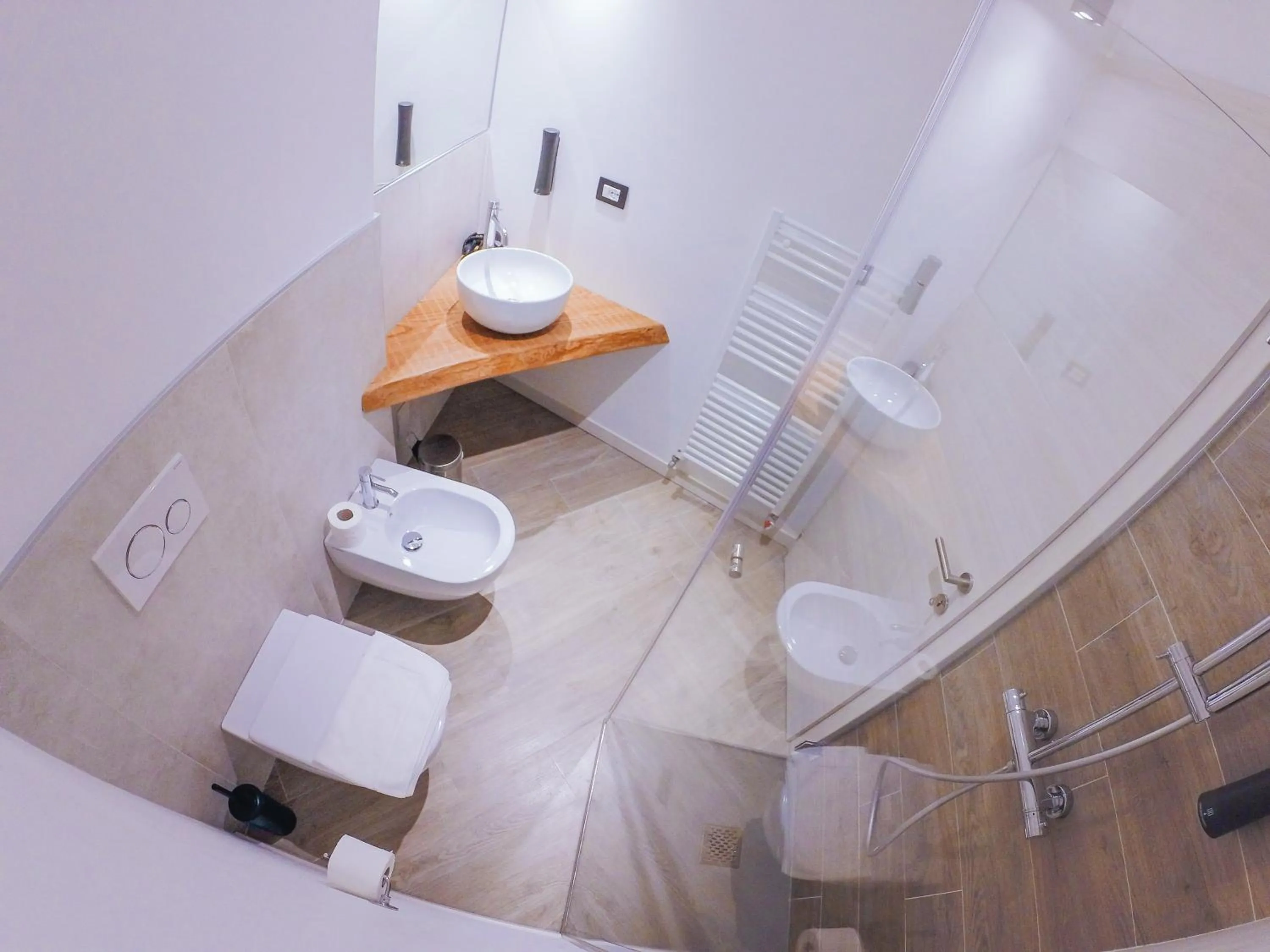 Shower in Agritur Verderame