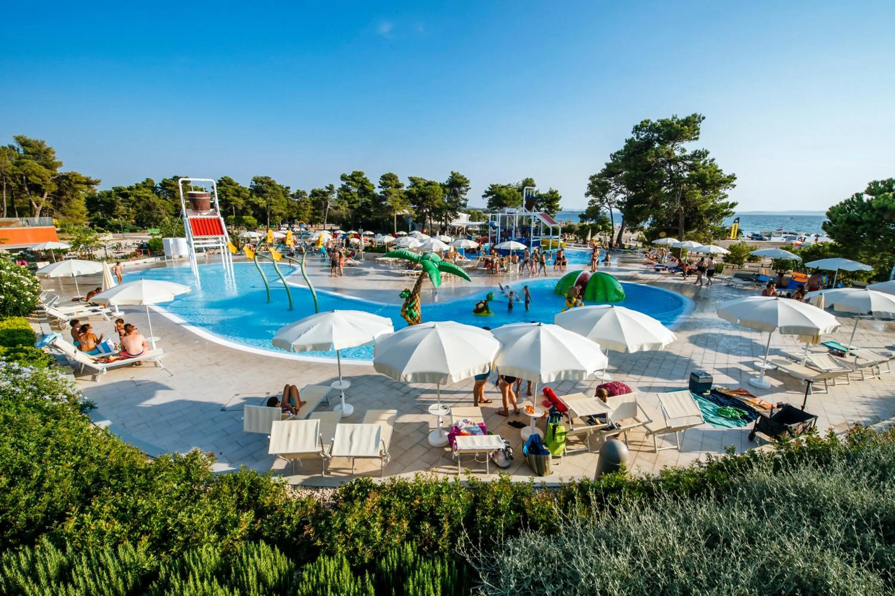 Swimming pool in Zaton Holiday Resort Camping Homes