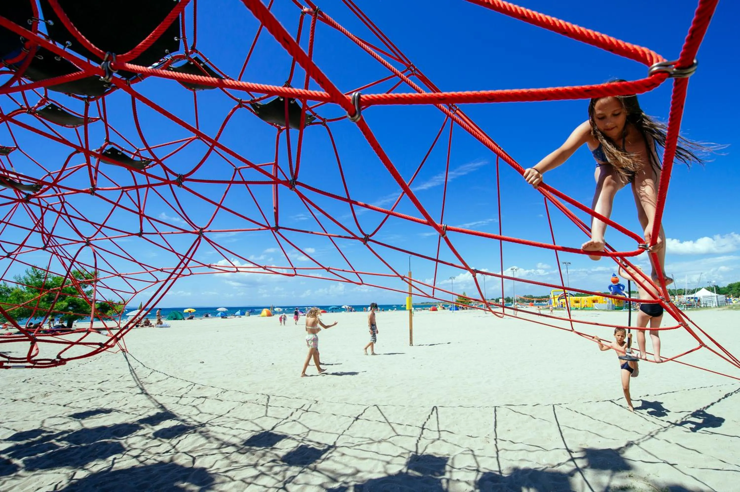 Beach in Zaton Holiday Resort Camping Homes