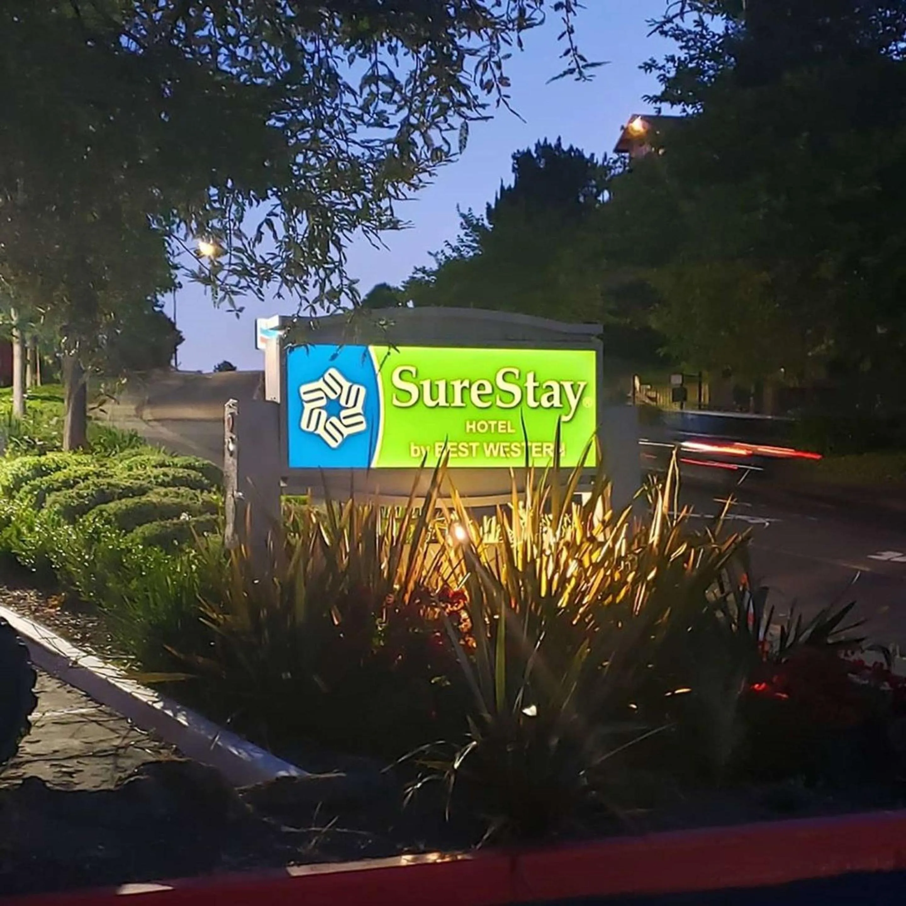 Property building in SureStay Hotel by Best Western Vallejo Napa Valley