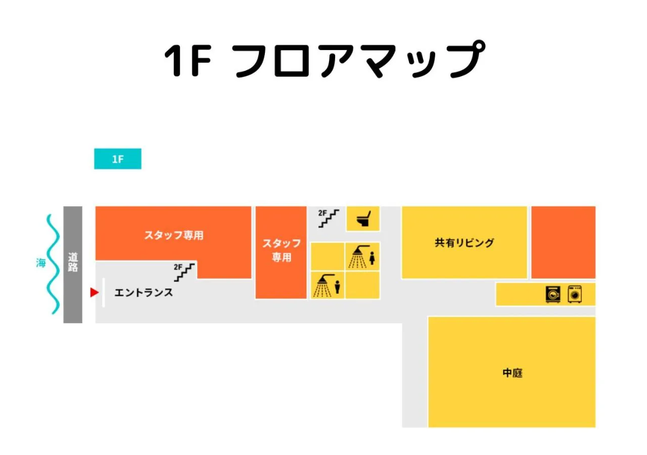 Floor plan in 島宿Nest