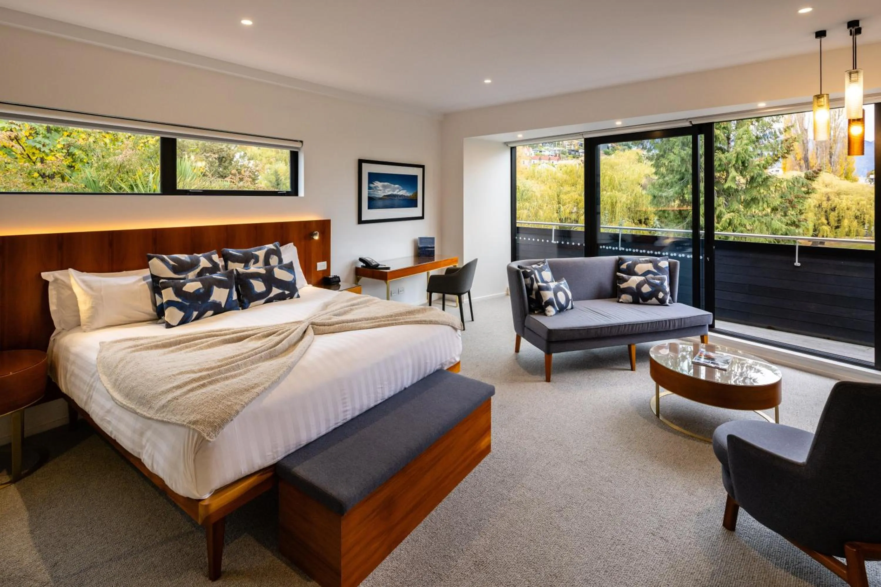 Bed in Queenstown Park Boutique Hotel