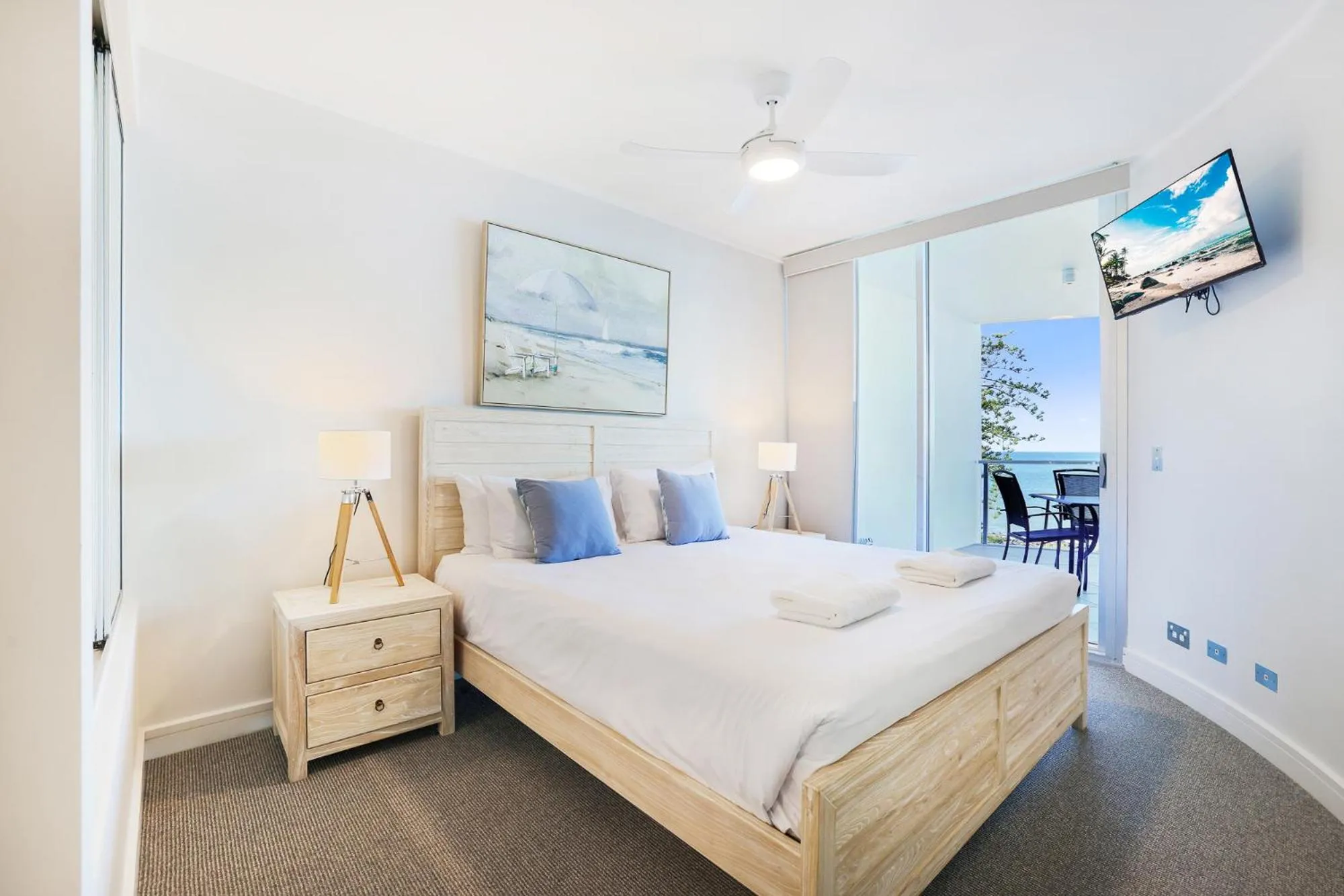 Bed in C Bargara Resort