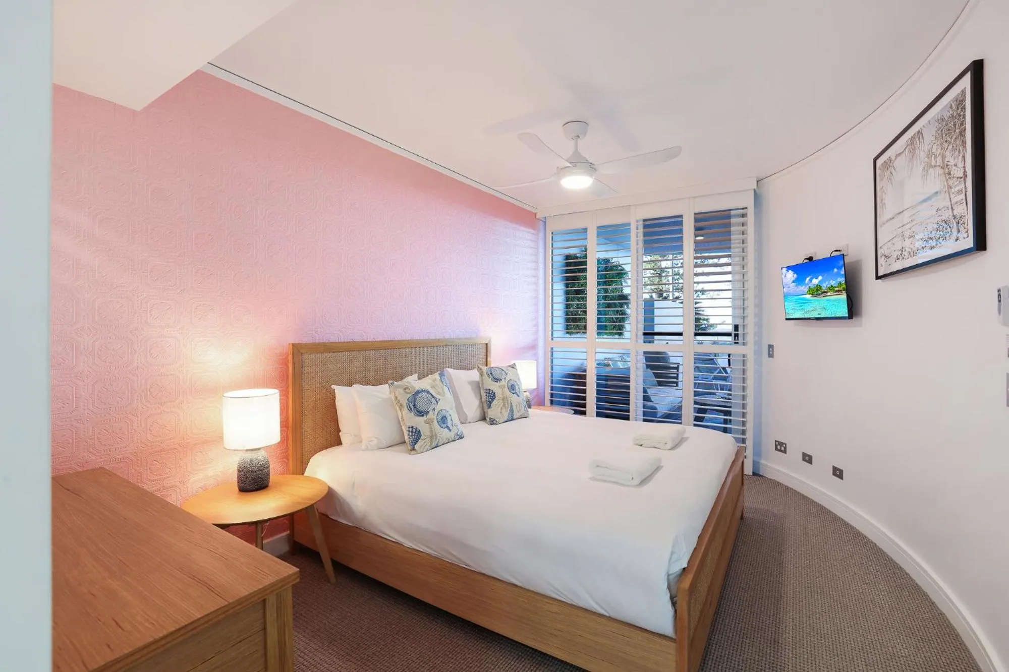 Bed in C Bargara Resort