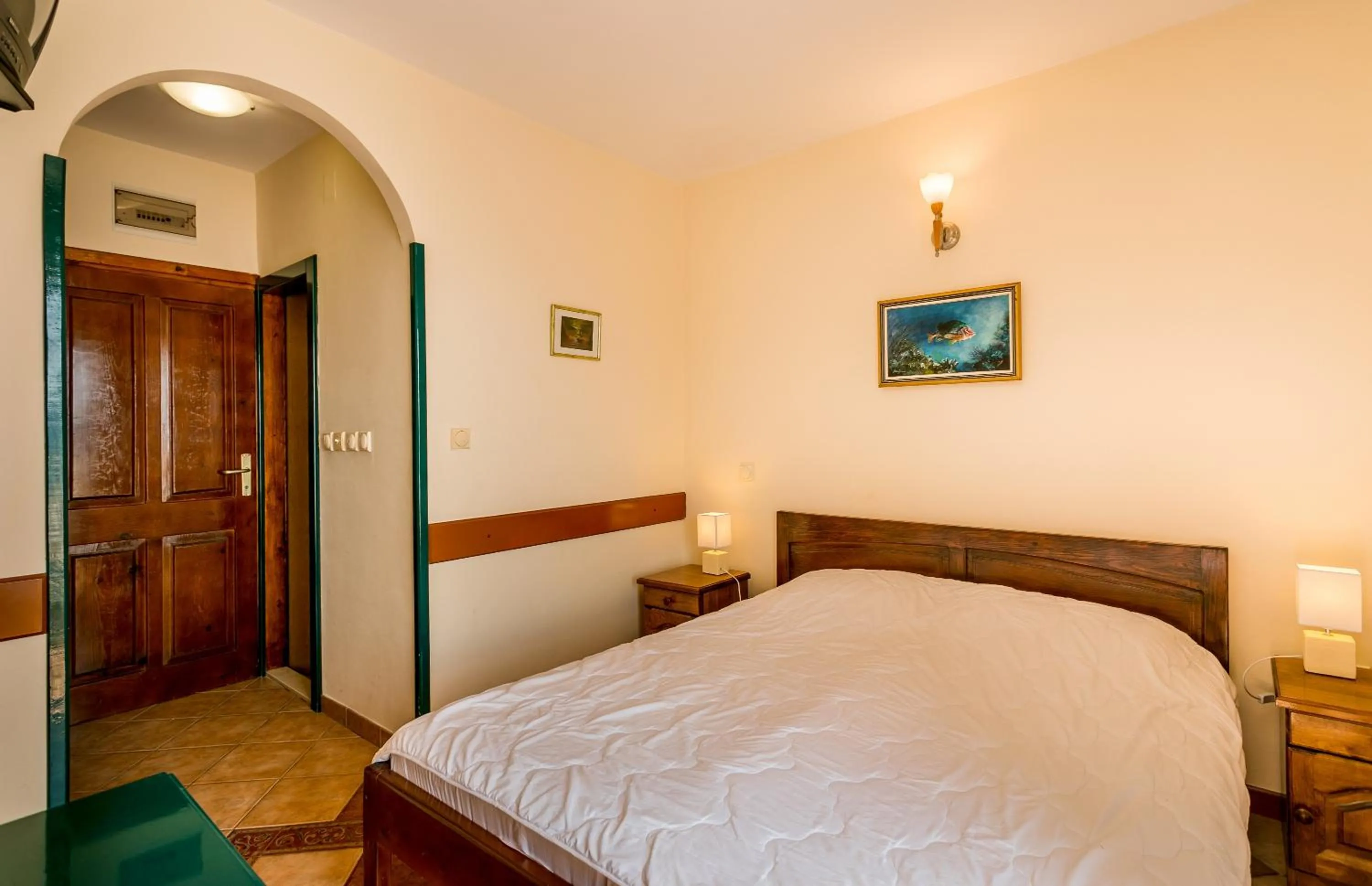 Bed in Apartments Maslina