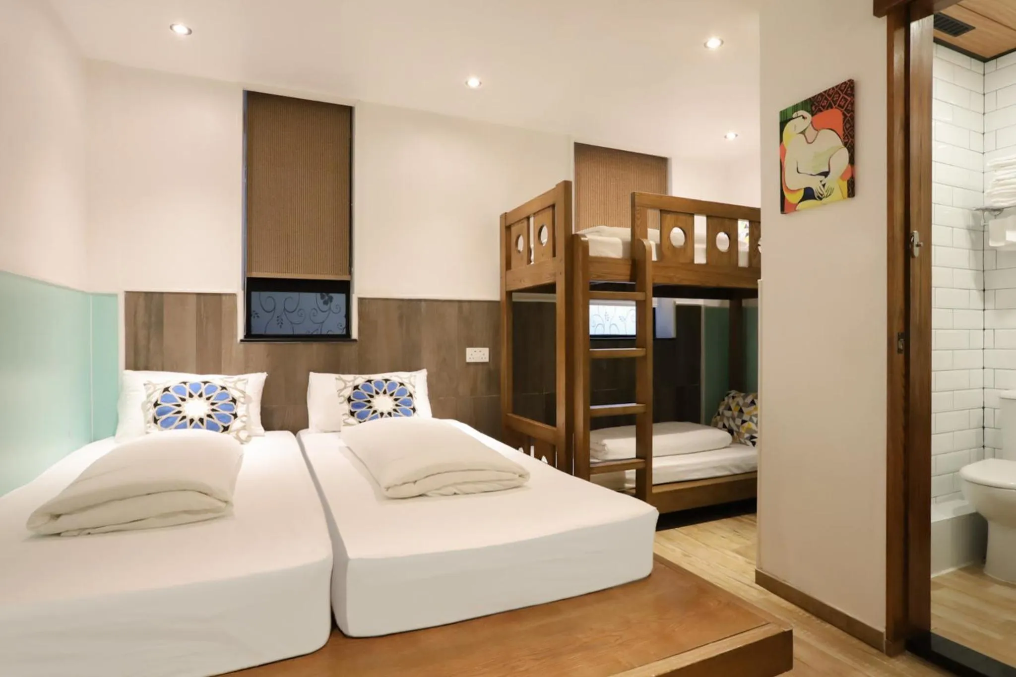 Bed in Lychee Sunset Hotel Cheung Chau