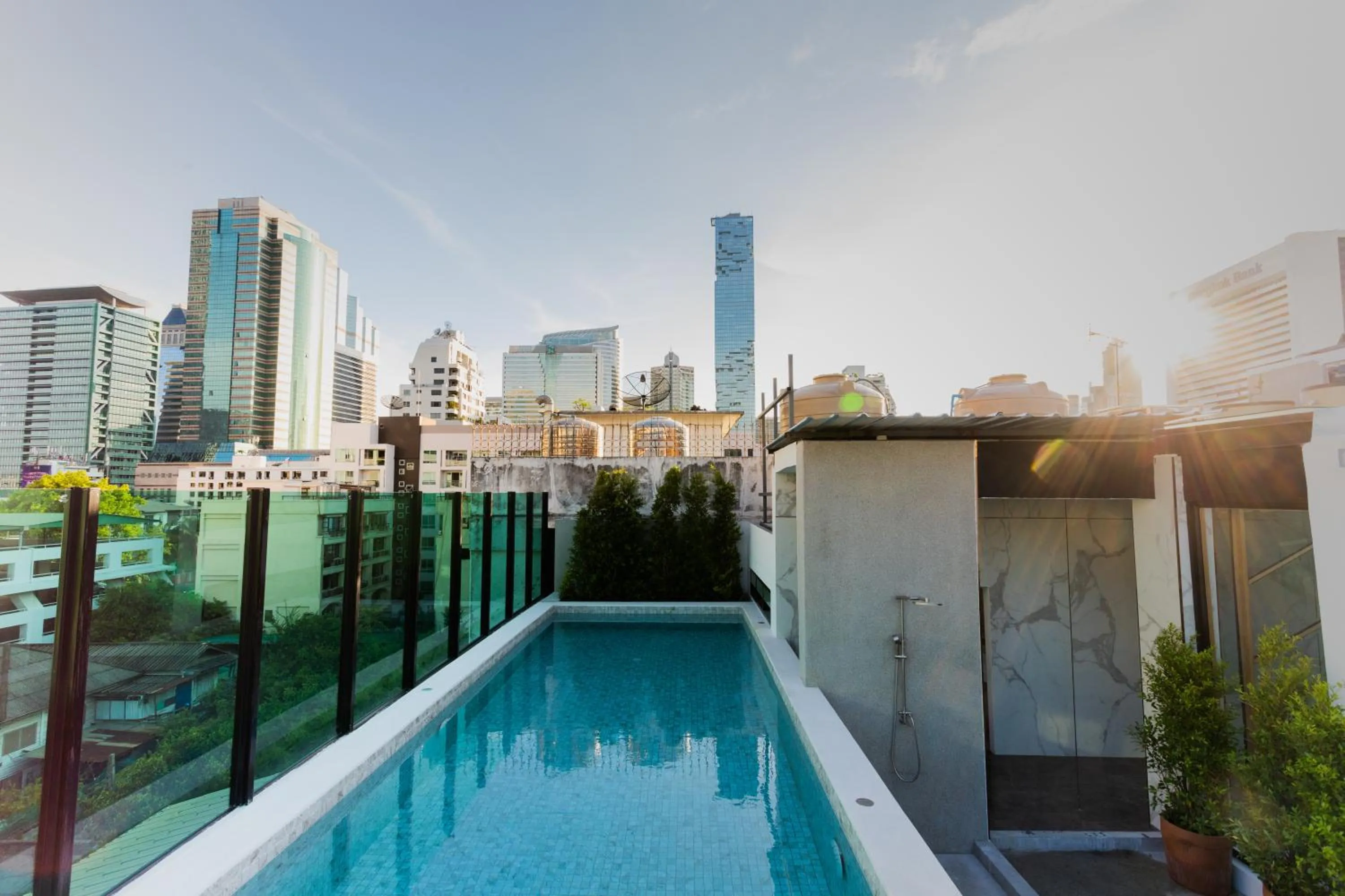 Swimming pool in Artino Hotel Silom