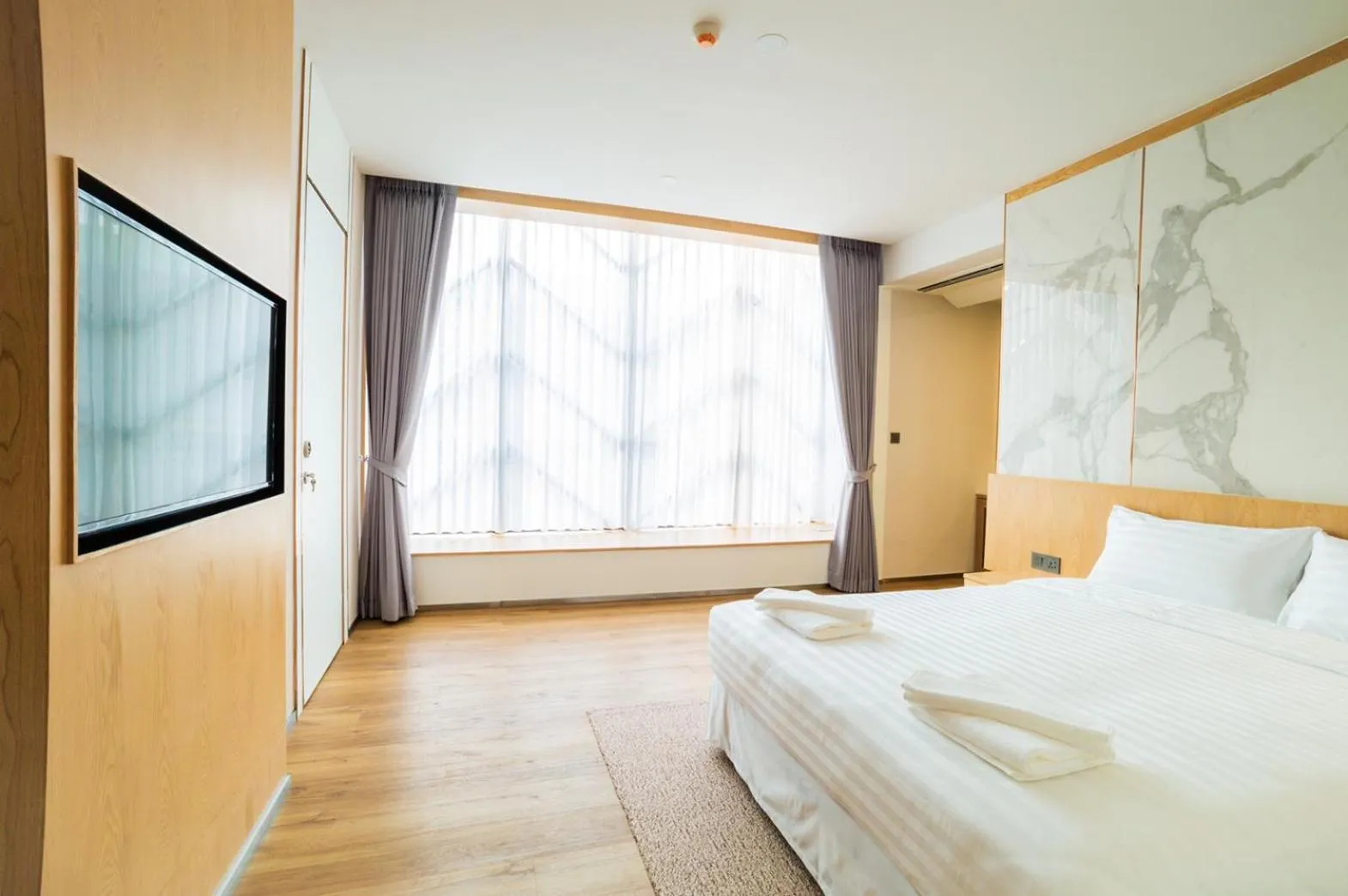 Bed in Artino Hotel Silom