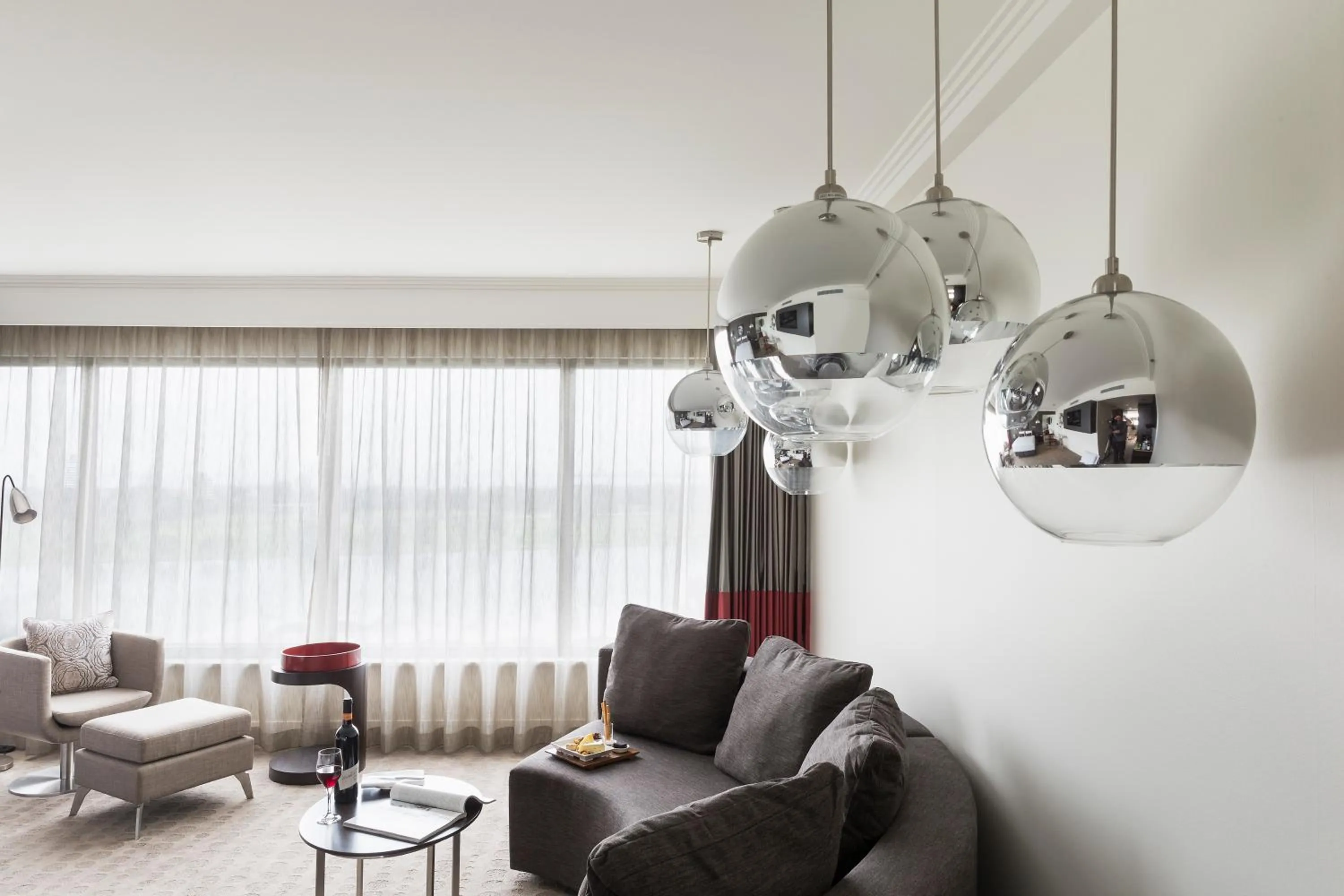 Living room in Pullman Melbourne Albert Park