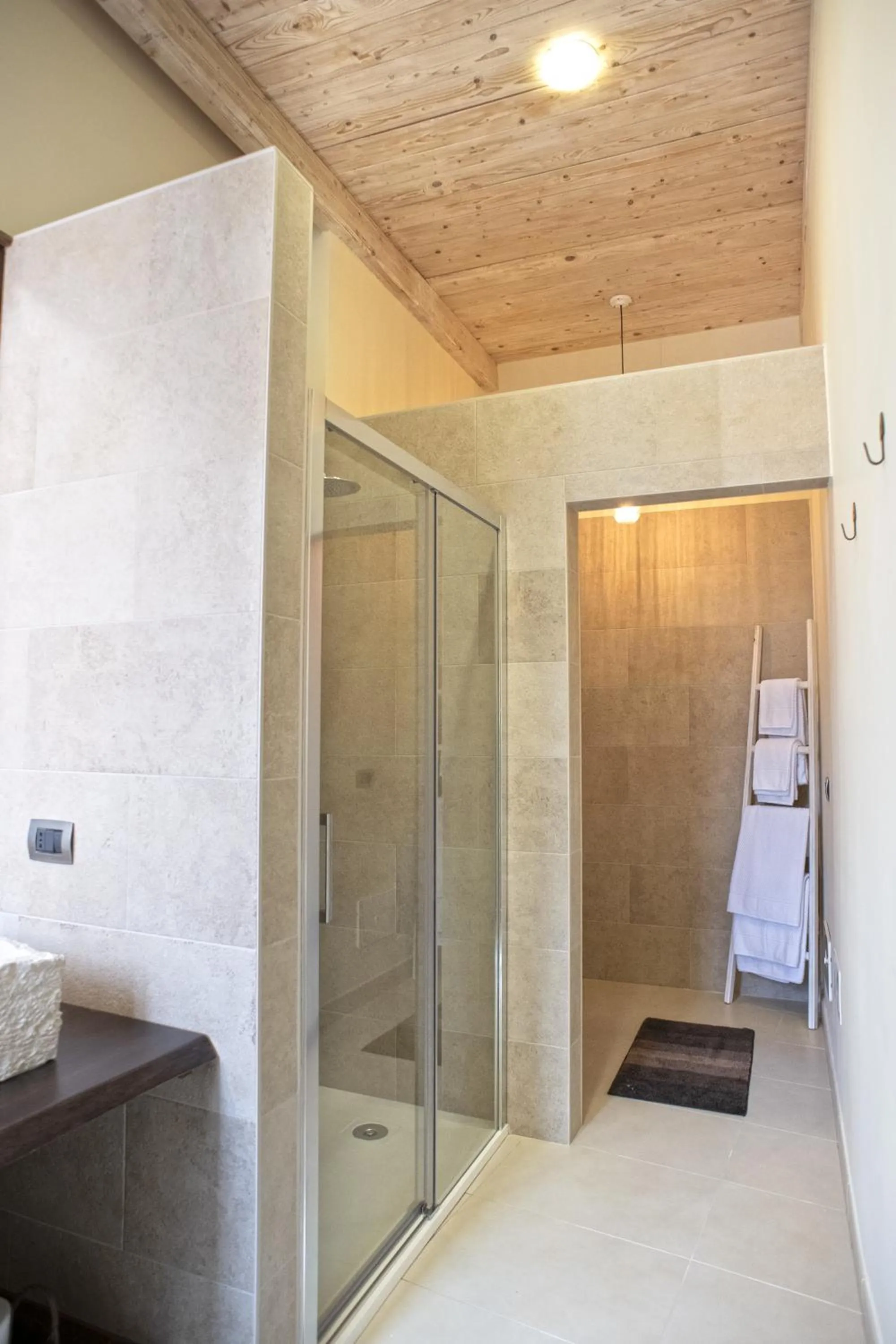 Shower in Perlage Suite Luxury B&B - Amazing view of Trulli