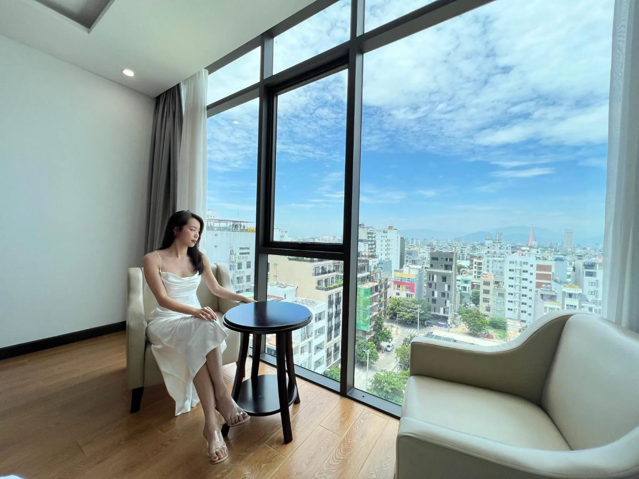 City view in Golden Line Hotel Danang