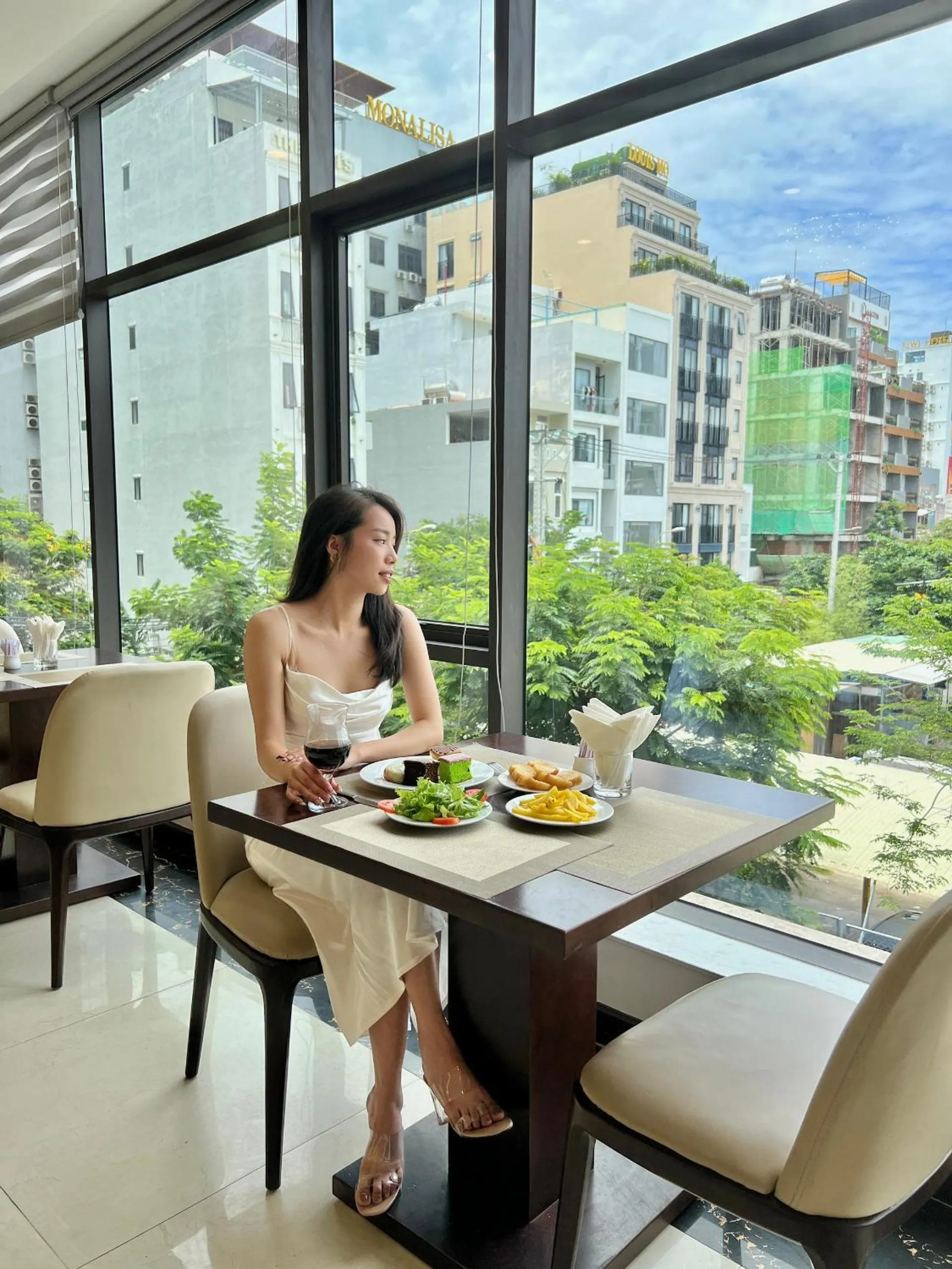 Breakfast in Golden Line Hotel Danang