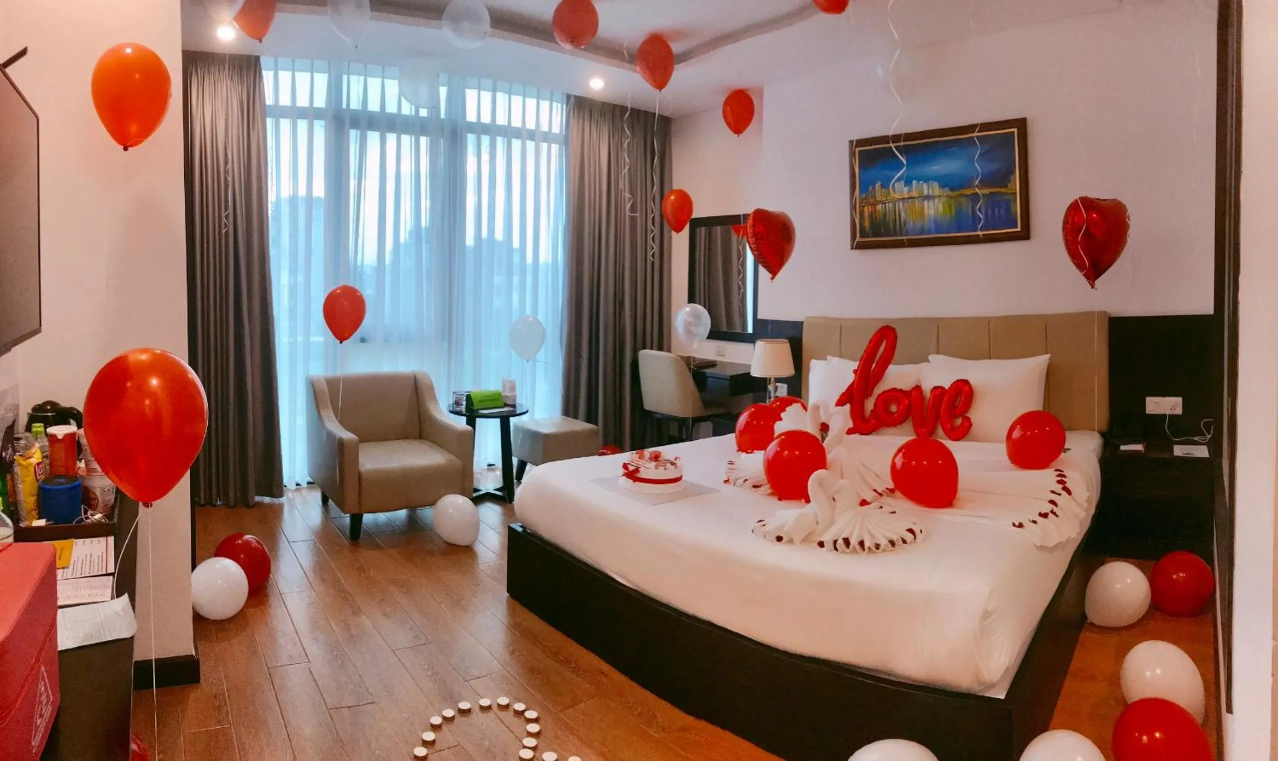 Bedroom, Bed in Golden Line Hotel Danang