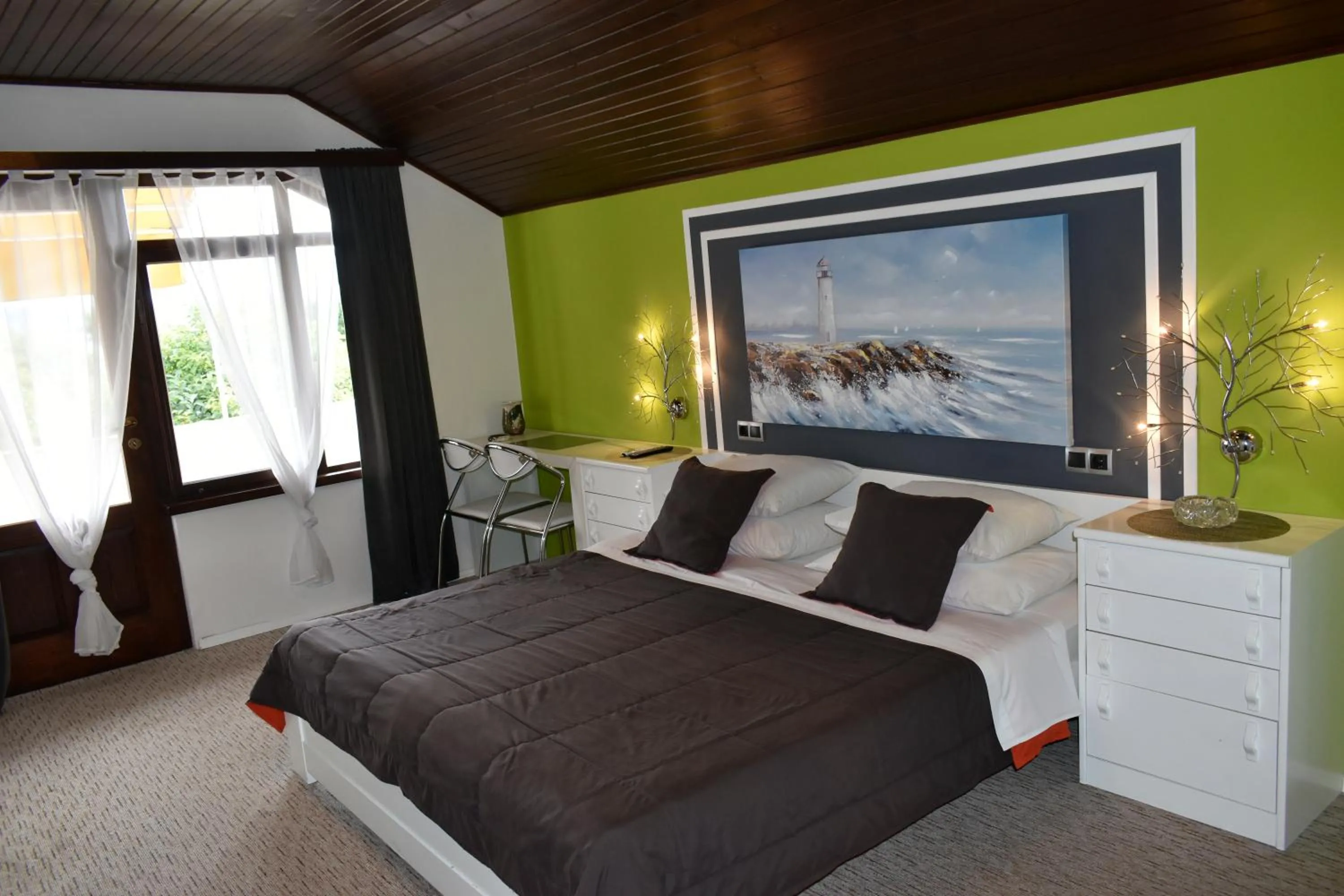 Bed in Guesthouse Ema