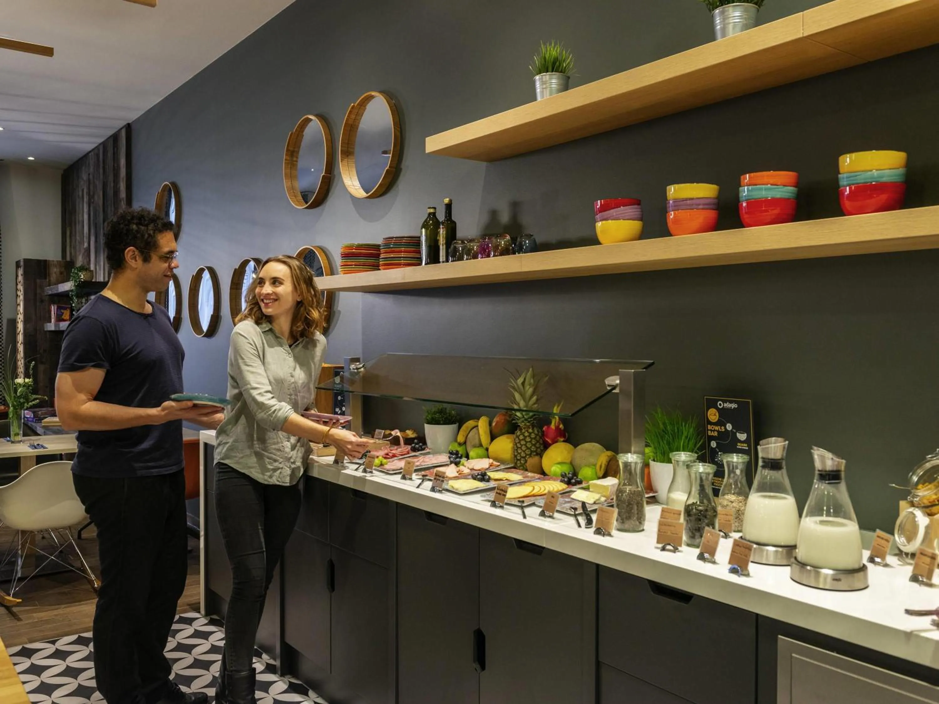 Breakfast in Aparthotel Adagio Berlin Kurfürstendamm