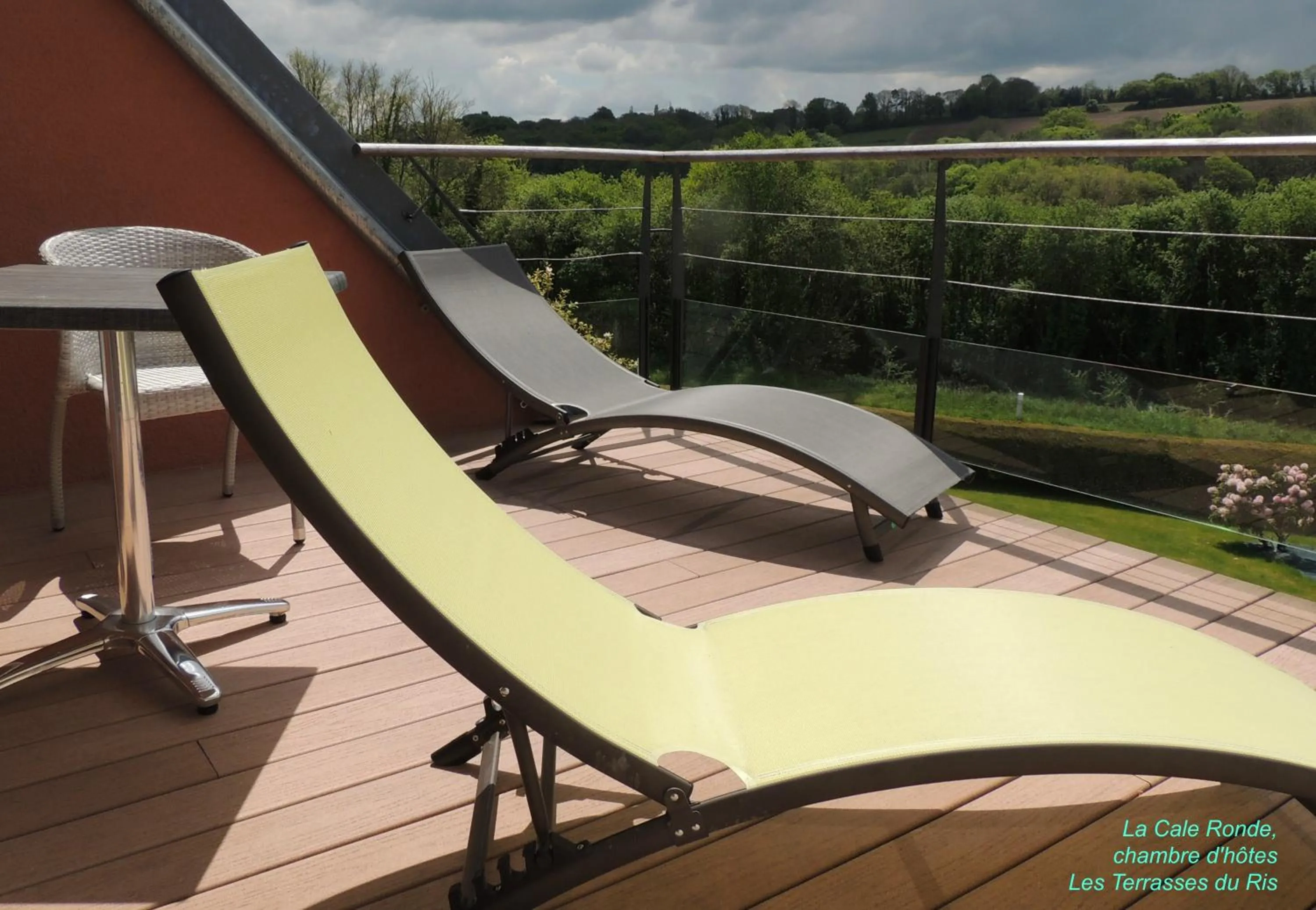 Balcony/Terrace in Les Terrasses du Ris
