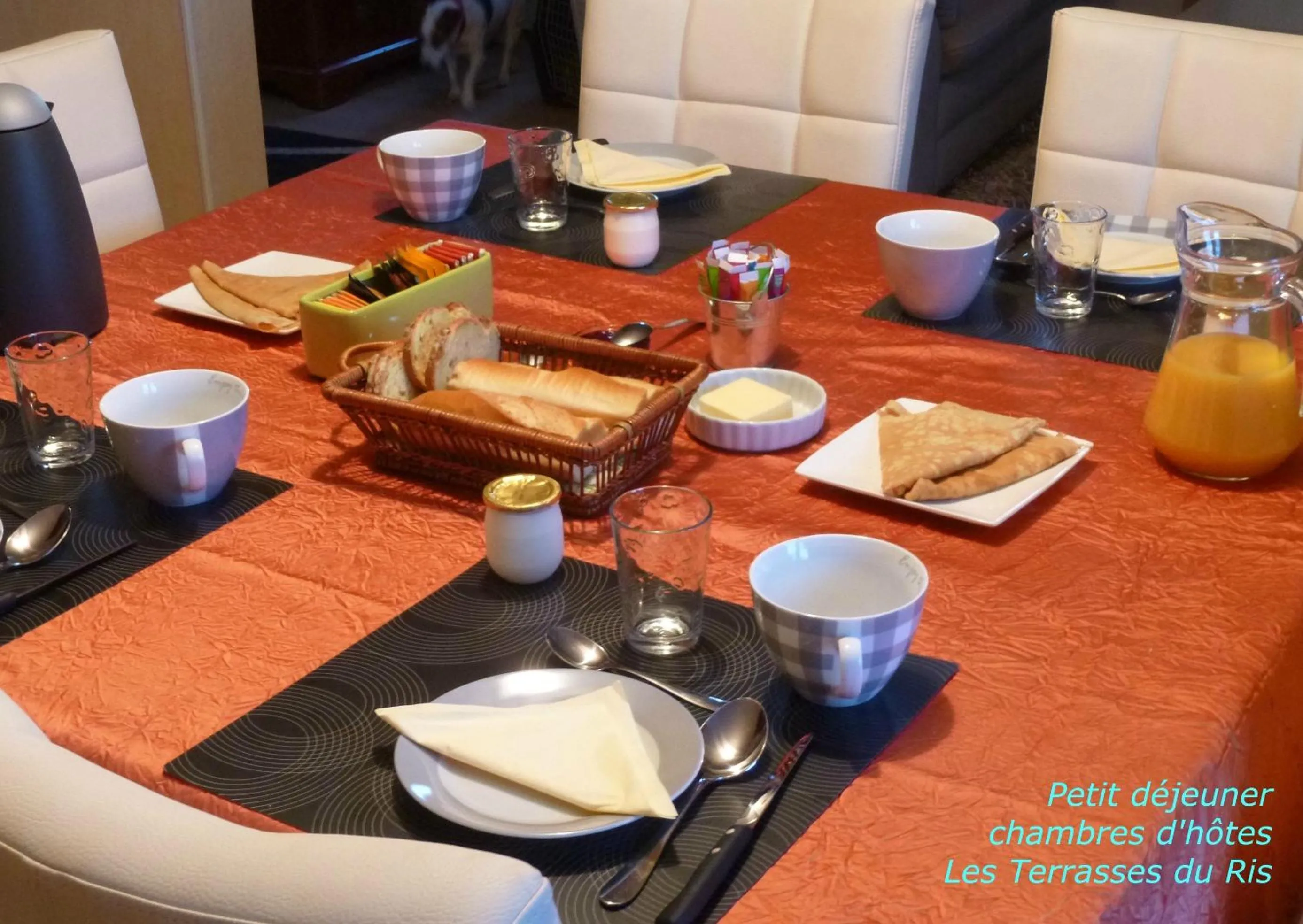 Restaurant/places to eat in Les Terrasses du Ris