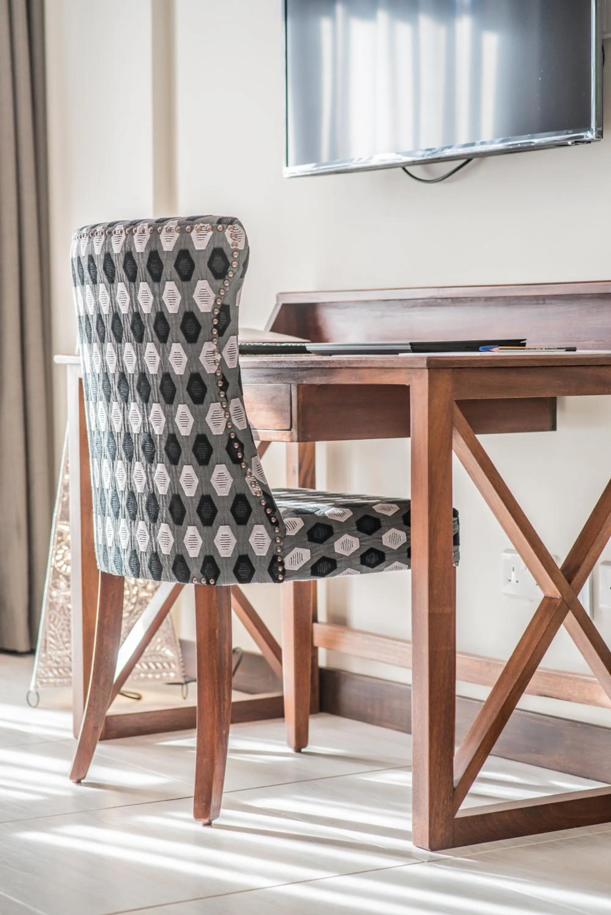 Communal lounge/ TV room in Glam Hotel Nairobi - Near Westgate Mall, Westlands