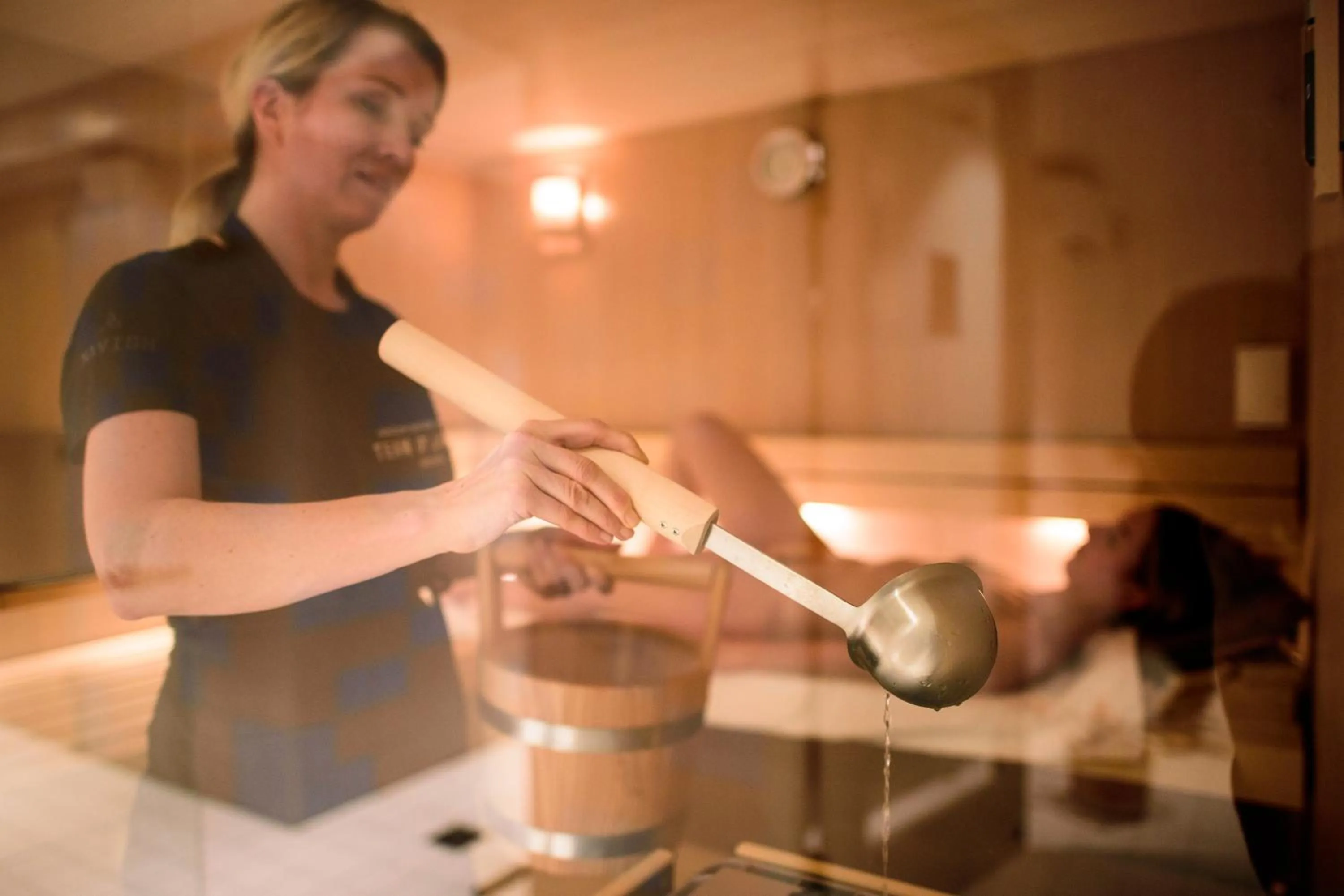 Sauna in The Green Elephant Hostel & Spa