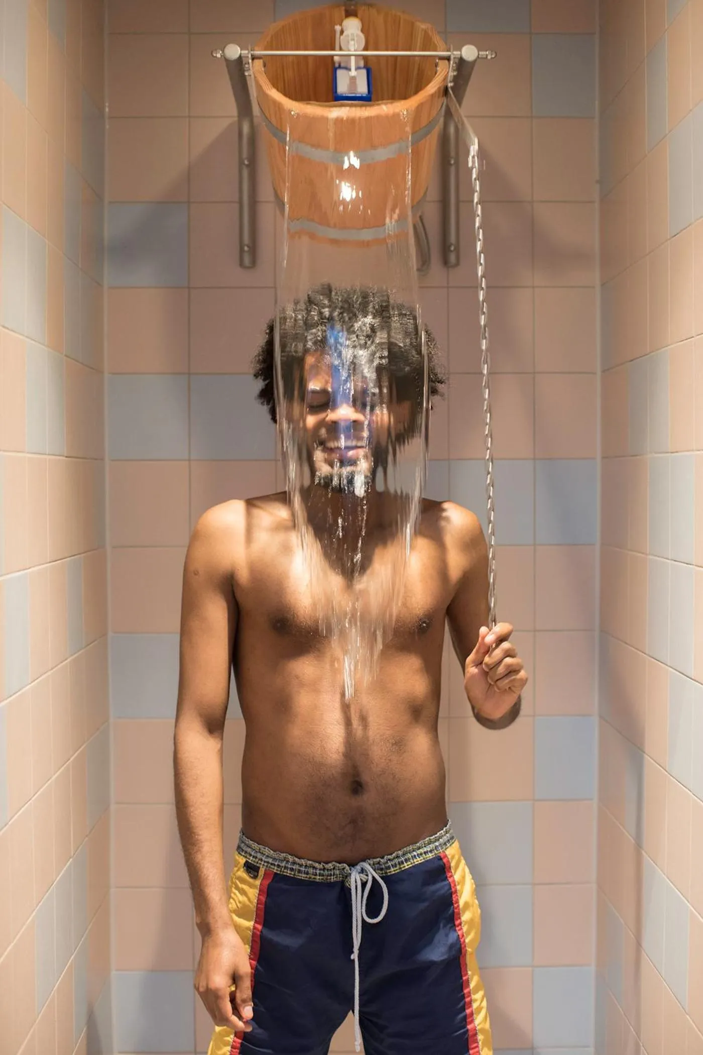 Shower in The Green Elephant Hostel & Spa