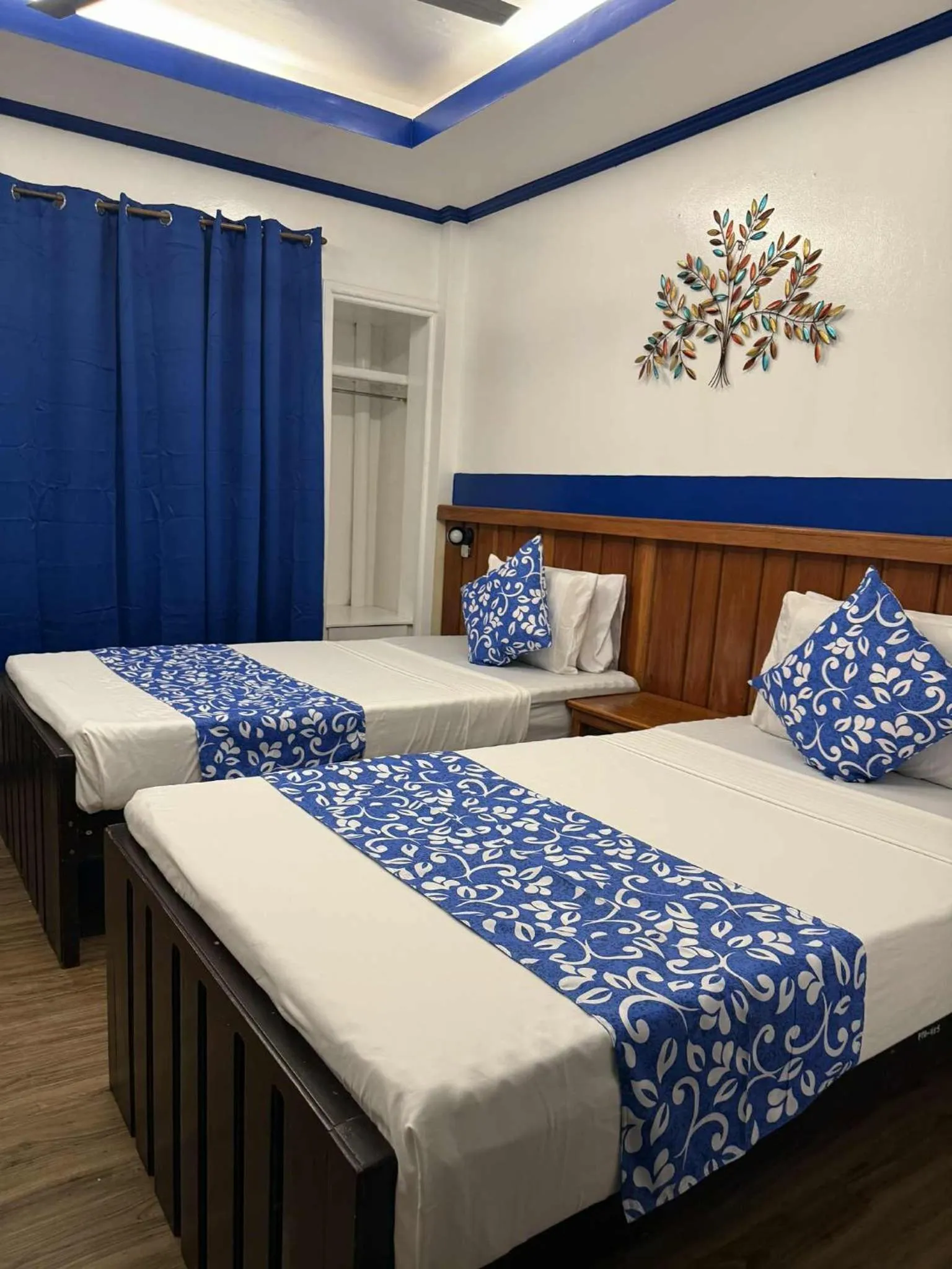 Bed in Ferellee Beach Front Inn