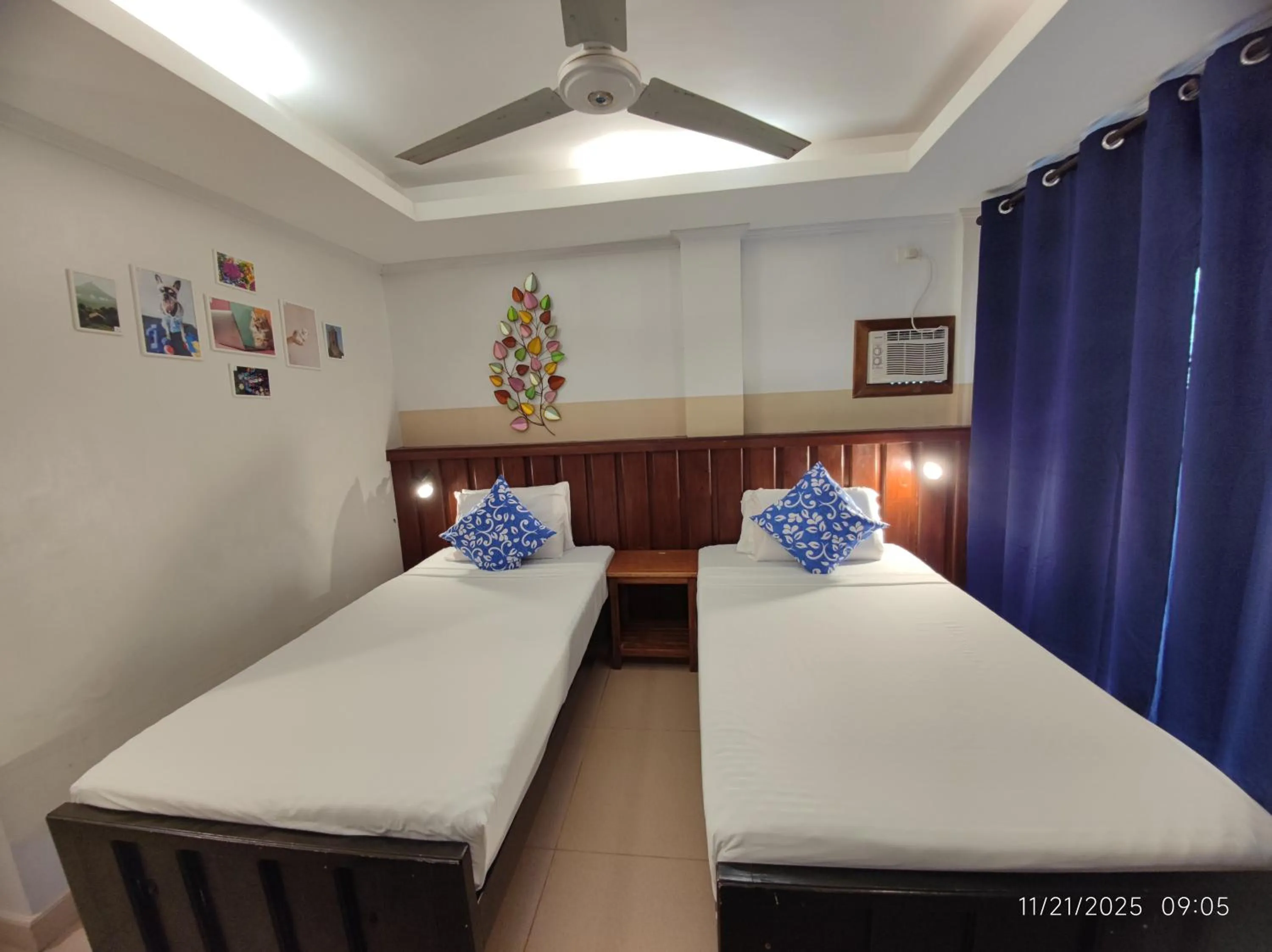 Bed in Ferellee Beach Front Inn