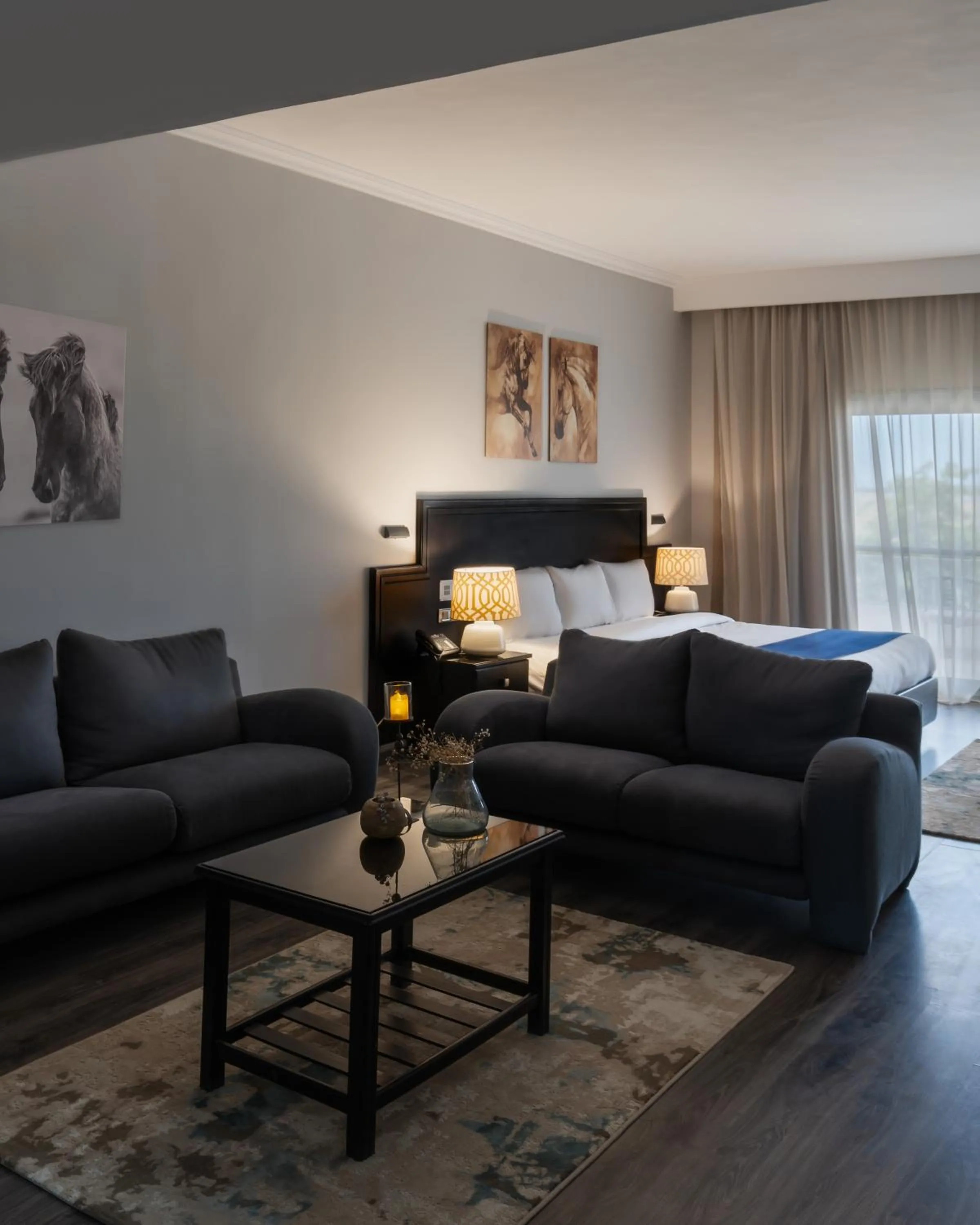 Photo of the whole room, Bed in Assiut Cement Hotel