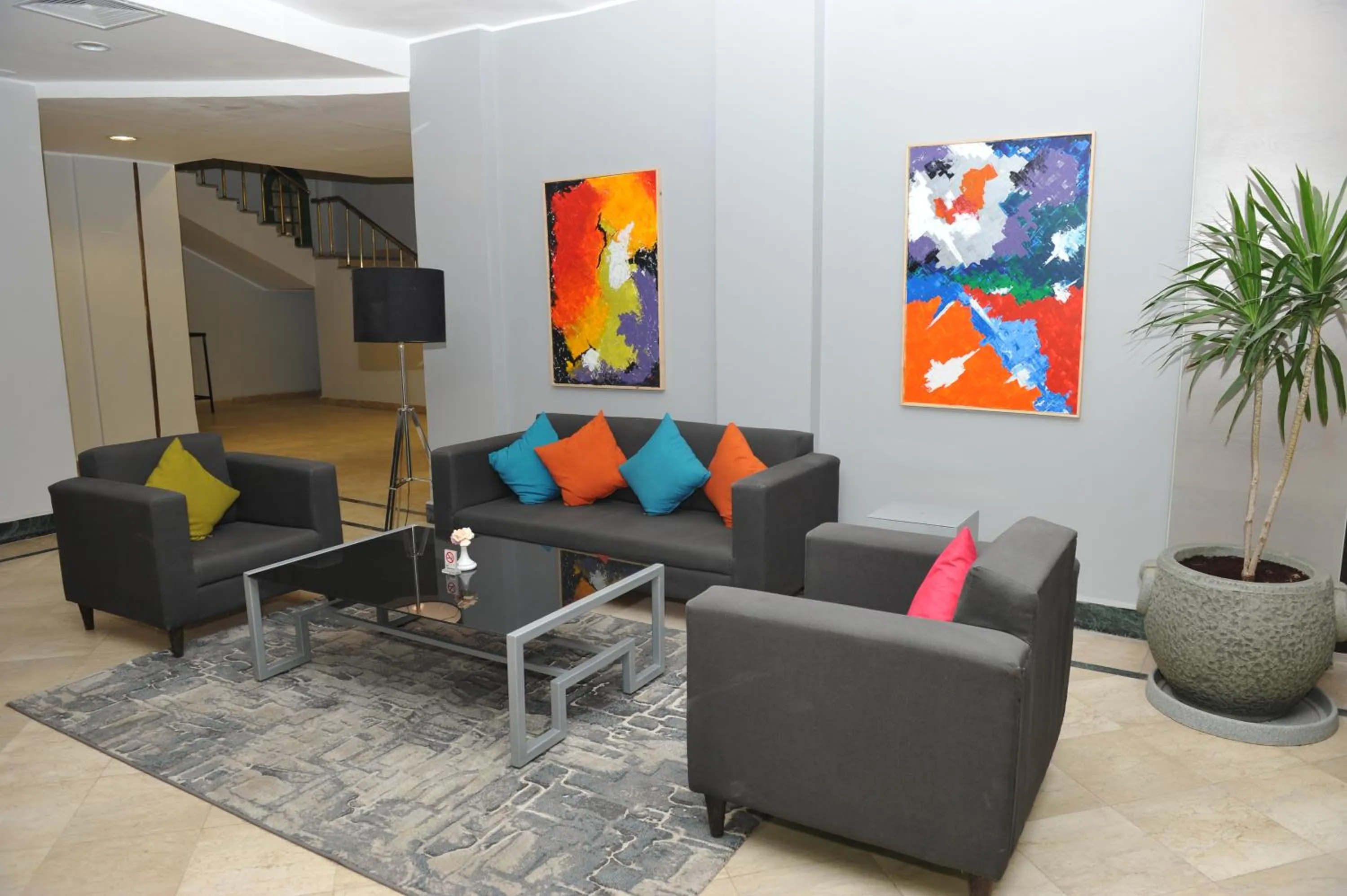 Lobby or reception in Assiut Cement Hotel