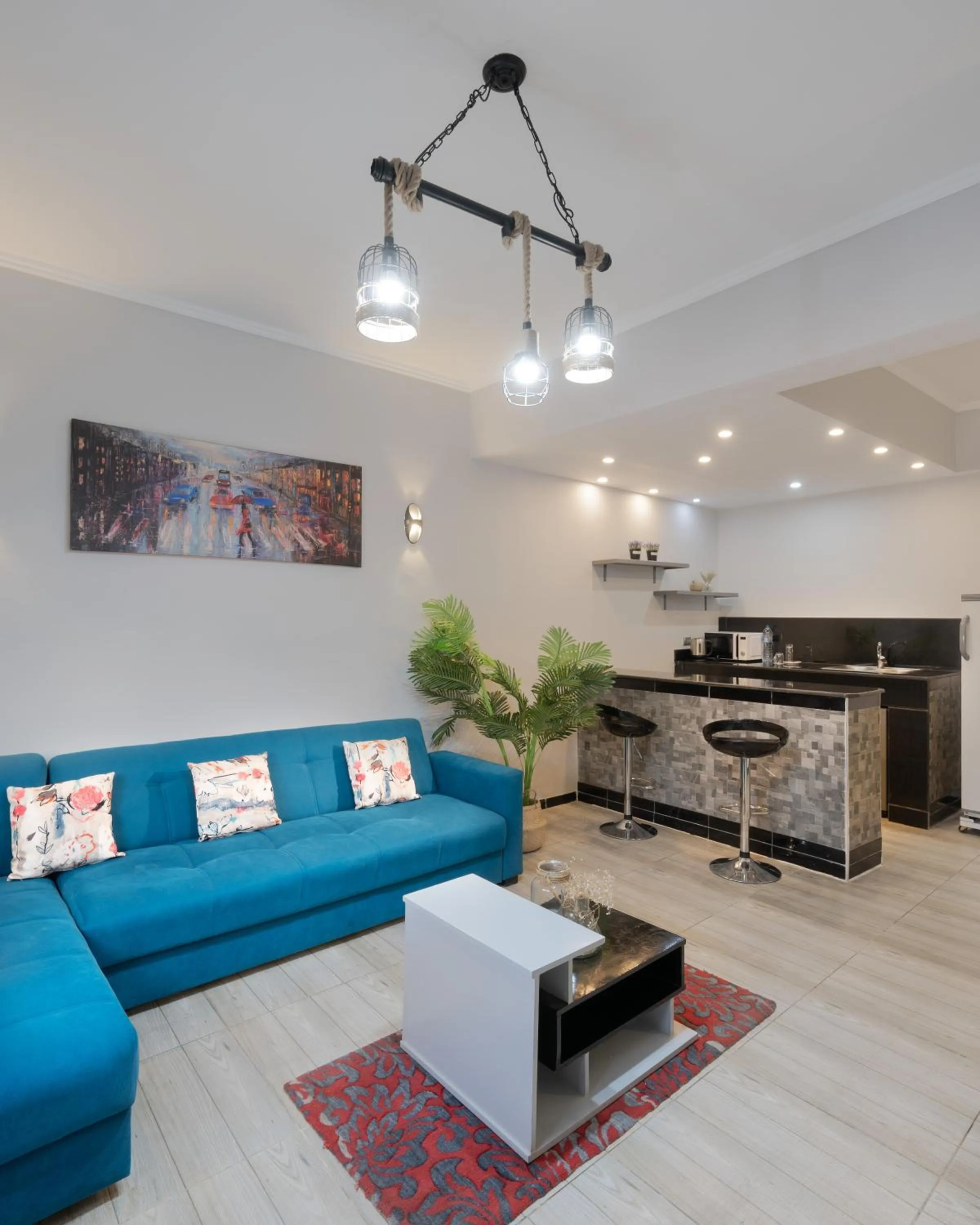 Living room in Assiut Cement Hotel